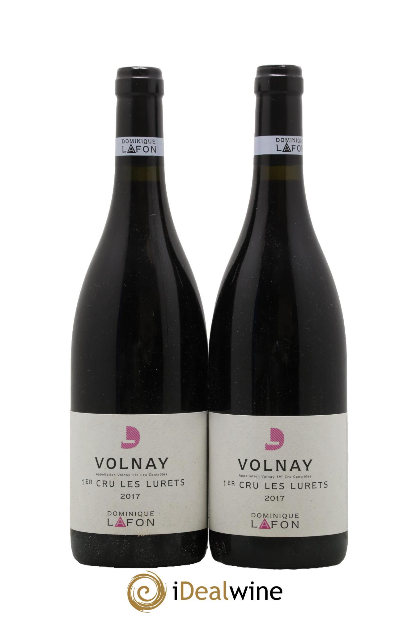 Volnay 1er Cru Les Lurets Domaine Dominique Lafon 2017 - Lotto di 2 bottiglie - 0