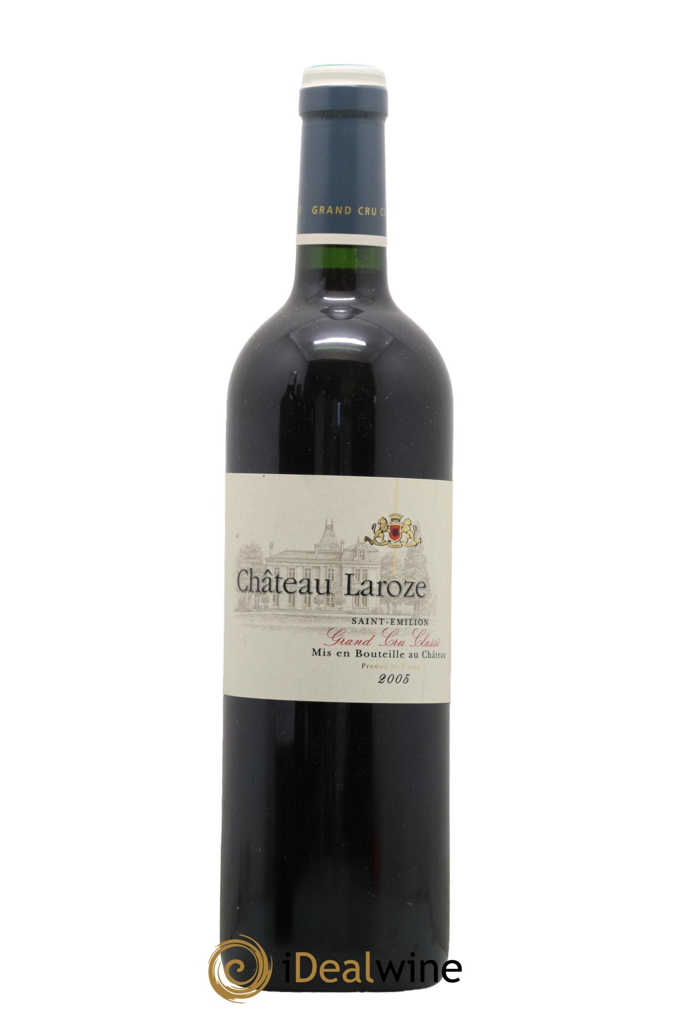 Château Laroze Grand Cru Classé 2005 - Lot de 1 bouteille - 0