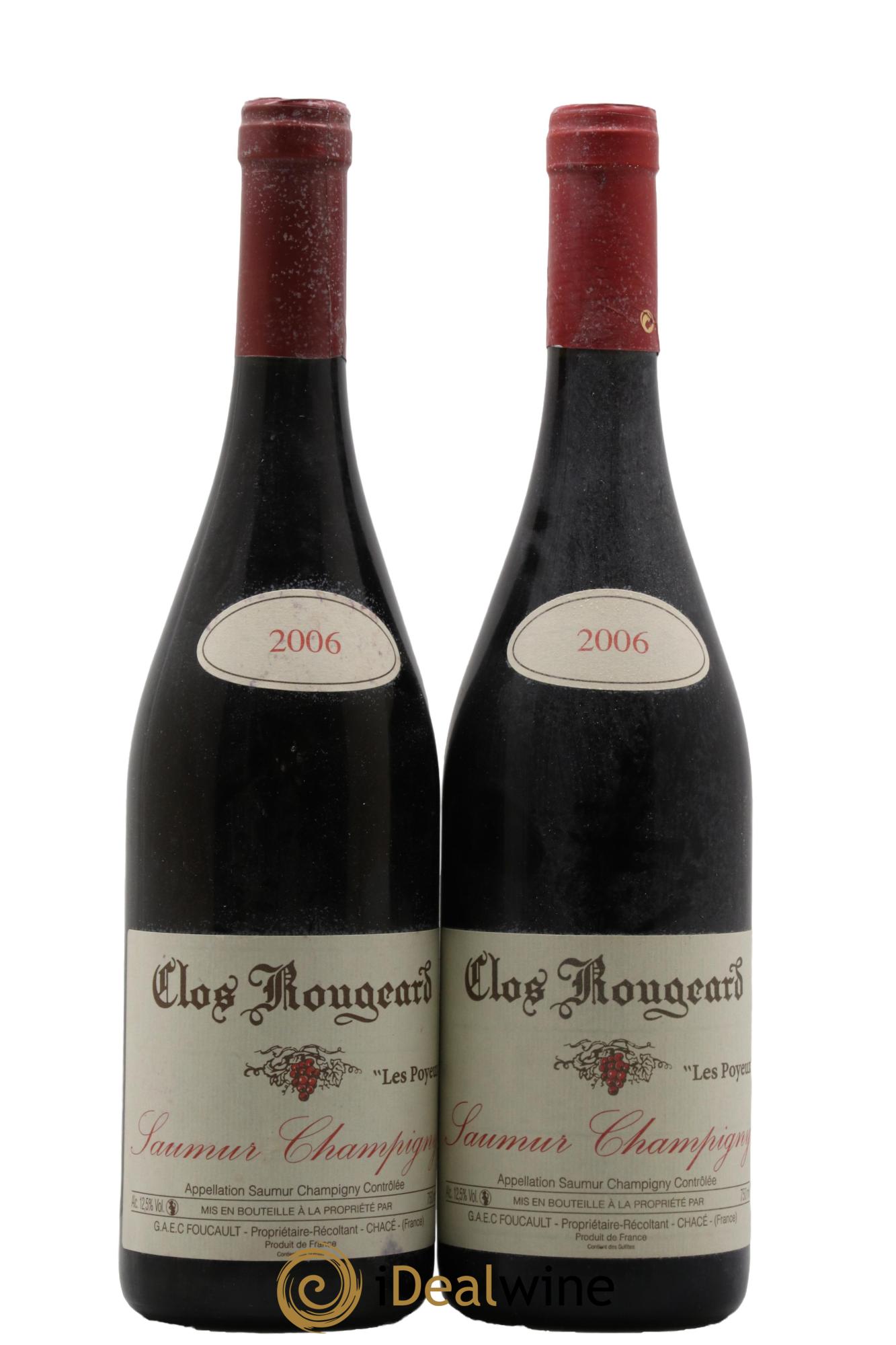 Saumur-Champigny Les Poyeux Clos Rougeard 2006 - Posten von 2 Flaschen - 0