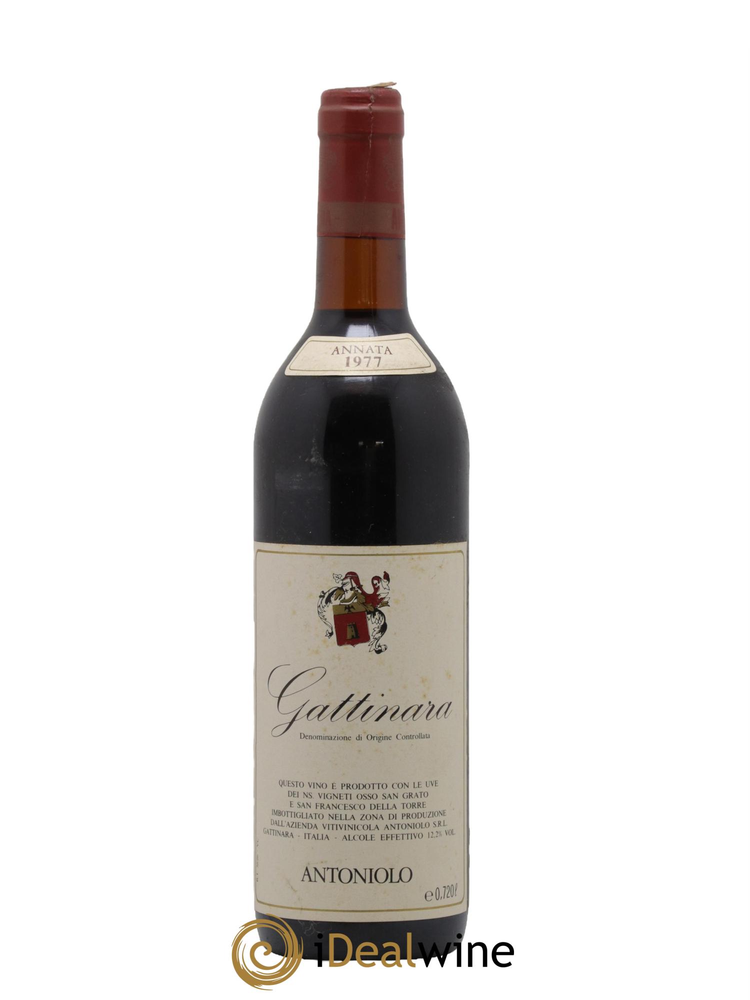 Gattinara DOCG Antoniolo 1977 - Lot de 1 bouteille - 0