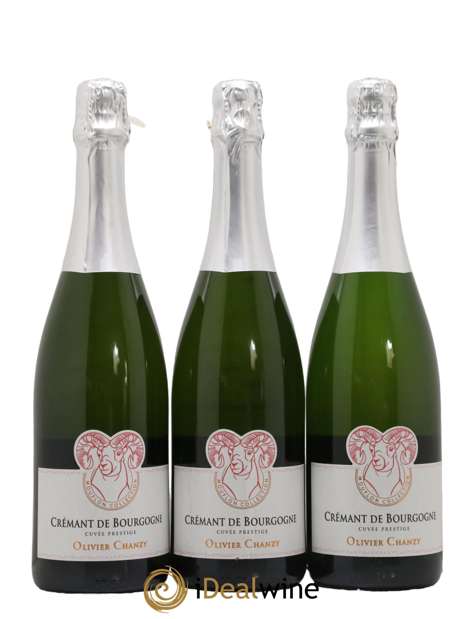 Crémant de Bourgogne Cuvée Prestige Olivier Chanzy - Lot of 3 bottles - 0