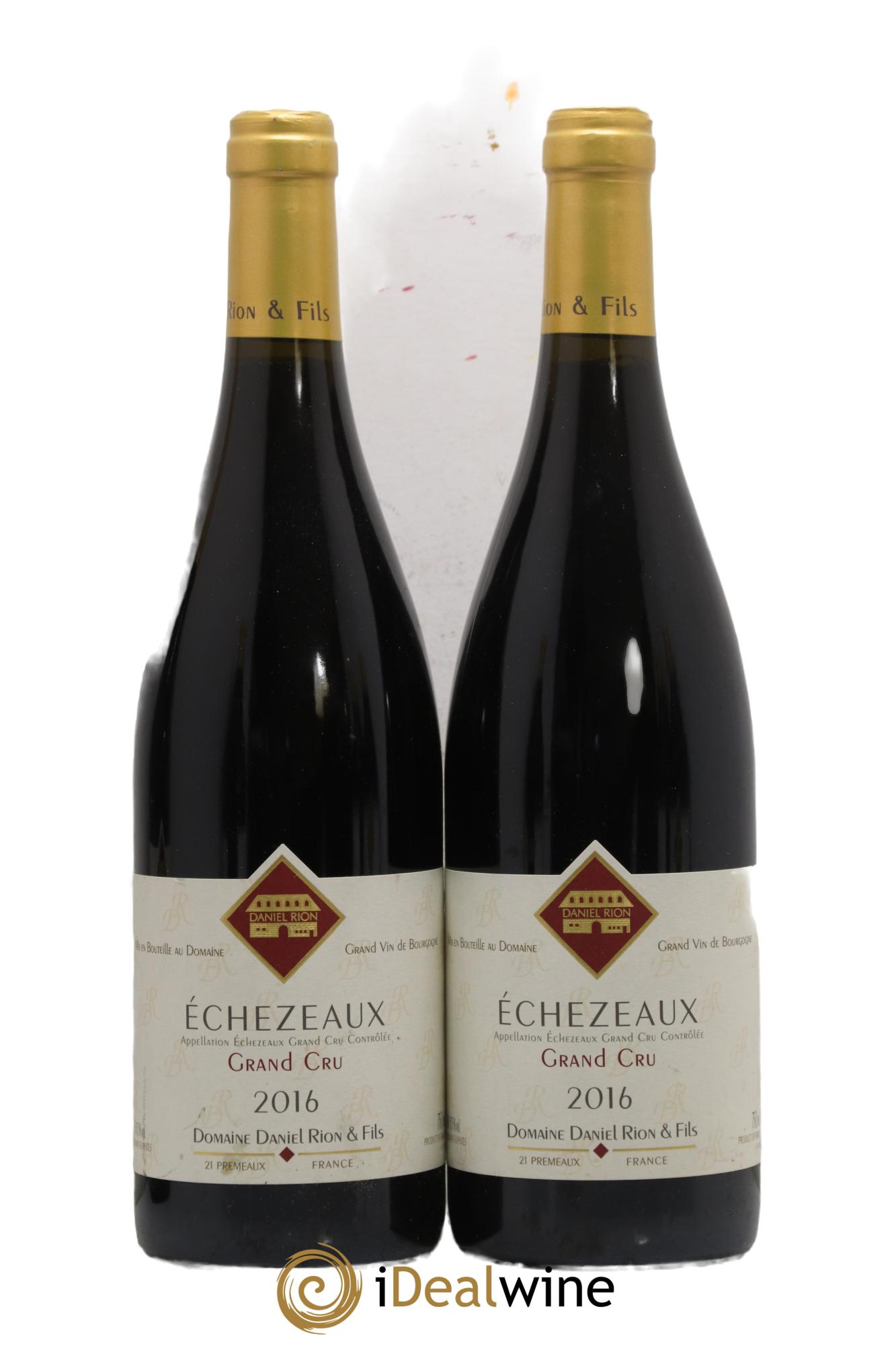 Echezeaux Grand Cru Daniel Rion 2016 - Lot of 2 bottles - 0