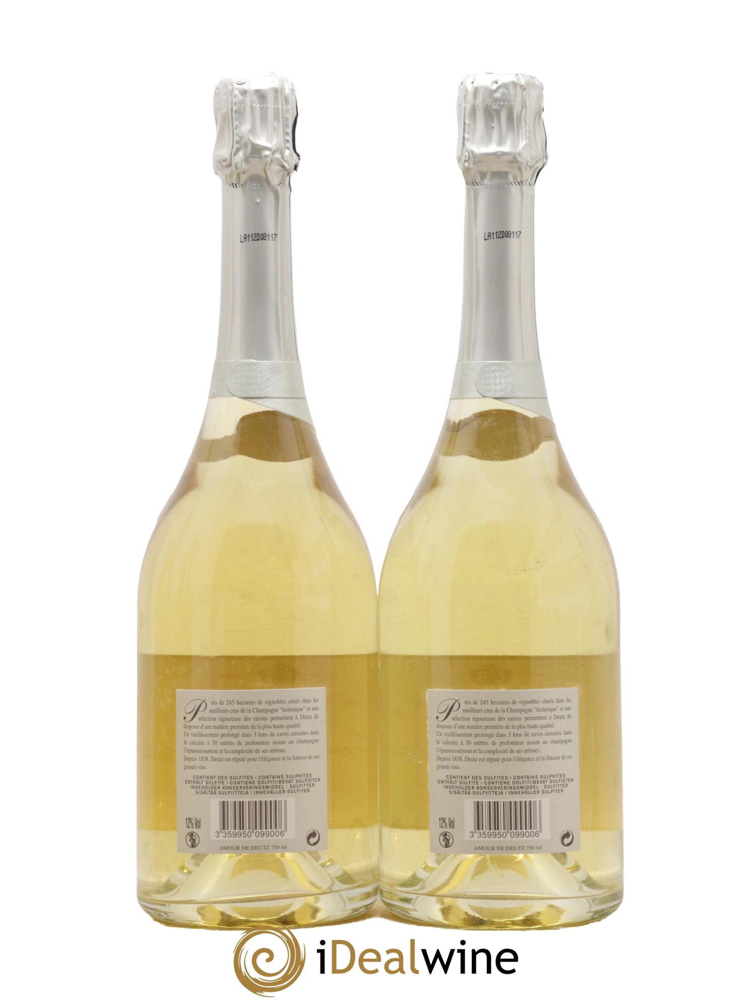 Amour de Deutz Brut Deutz 2008 - Lot de 2 bouteilles - 1