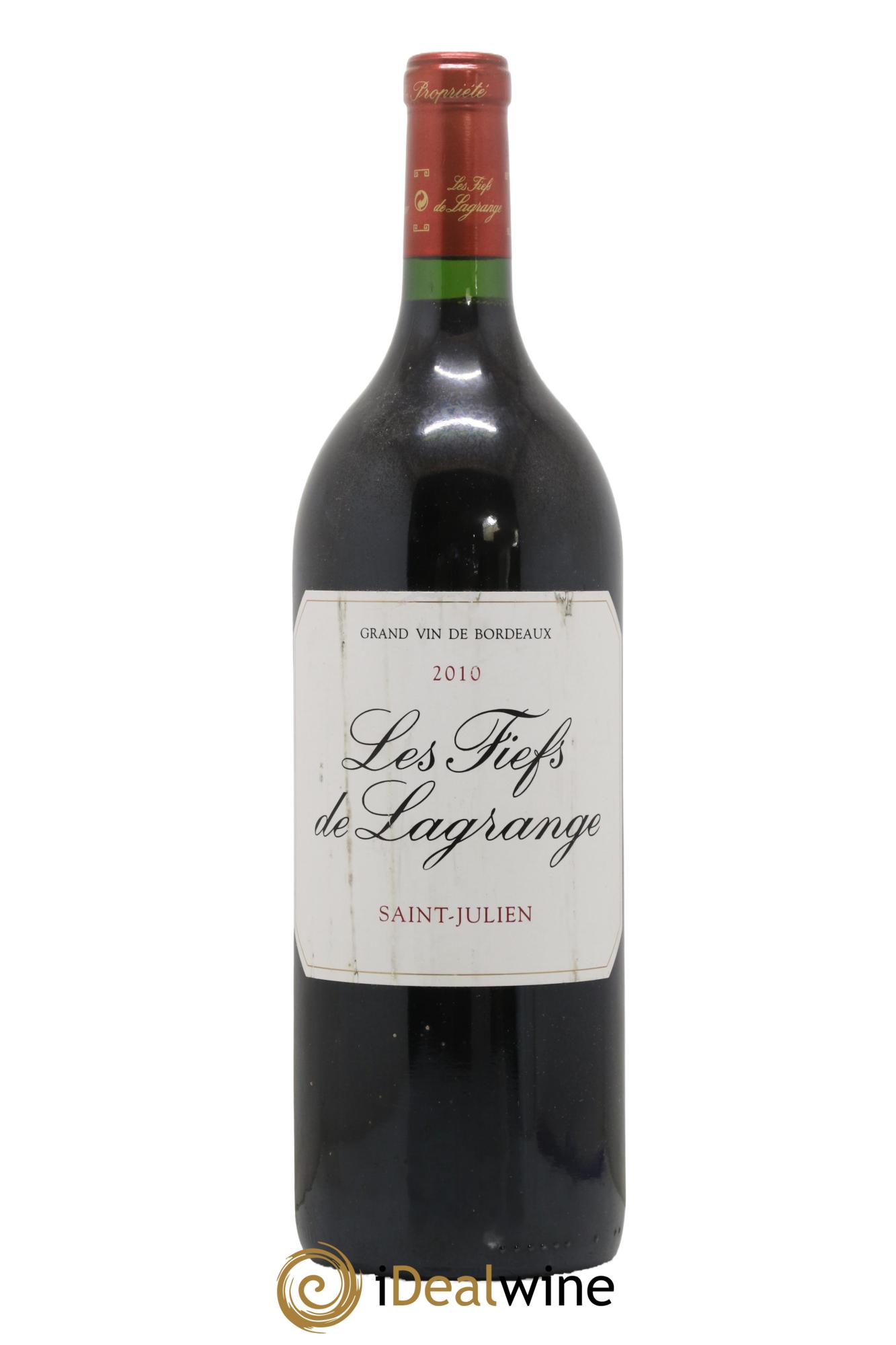 Les Fiefs de Lagrange Second Vin  2010 - Posten von 1 Magnum - 0