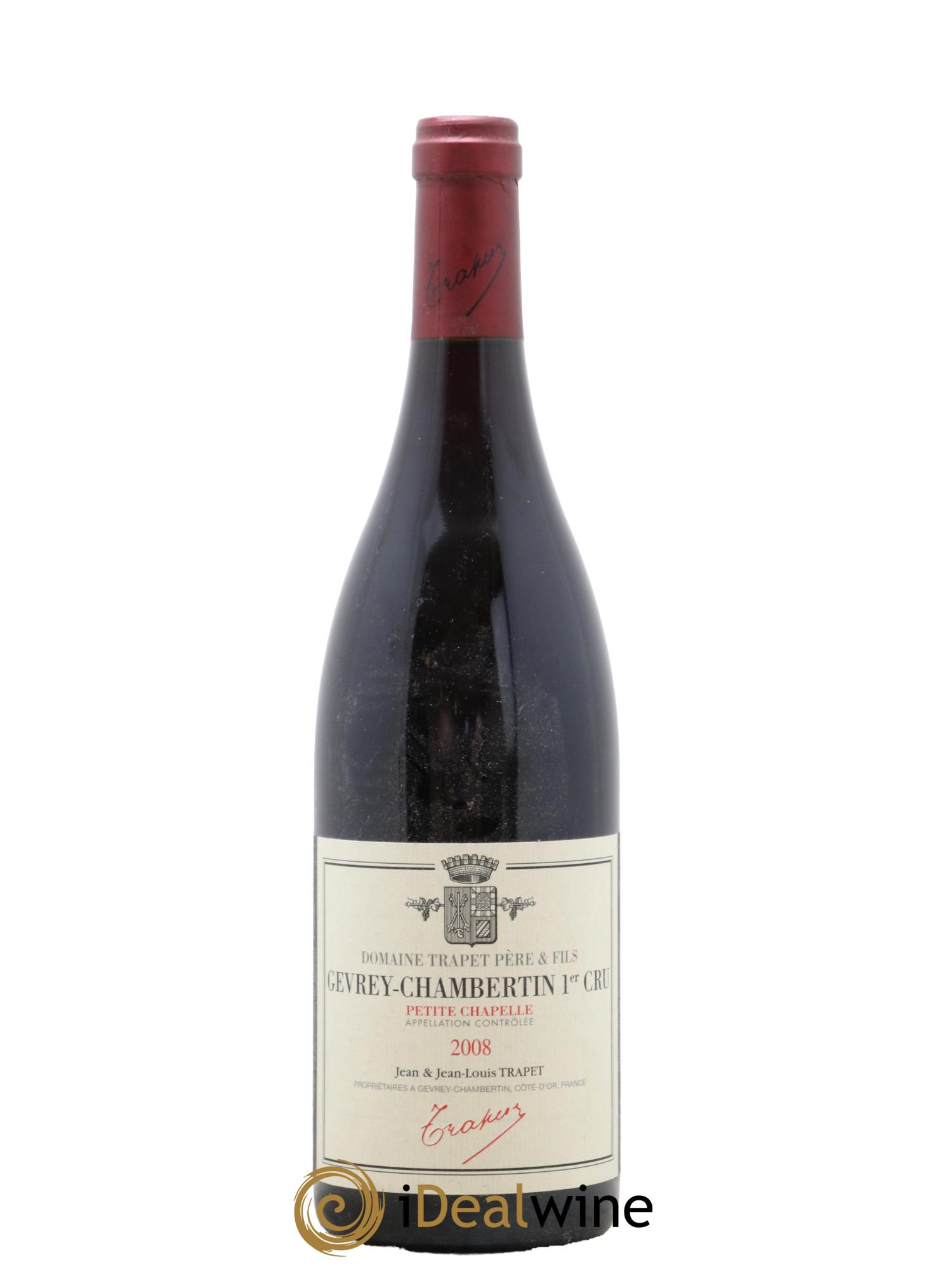 Gevrey-Chambertin 1er Cru Petite Chapelle Domaine Trapet 2008 - Lotto di 1 bottiglia - 0