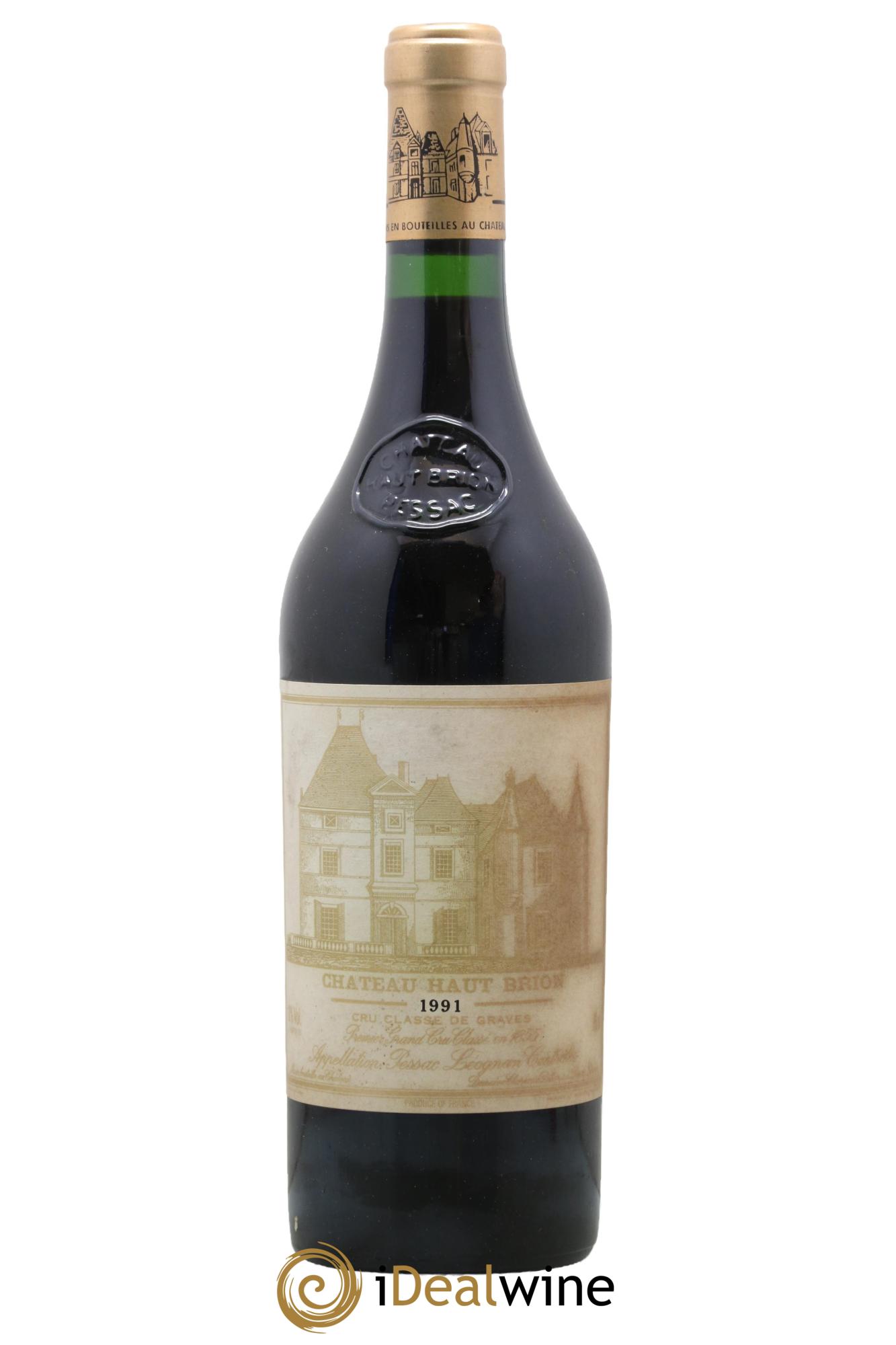 Château Haut Brion 1er Grand Cru Classé 1991 - Lot of 1 bottle - 0