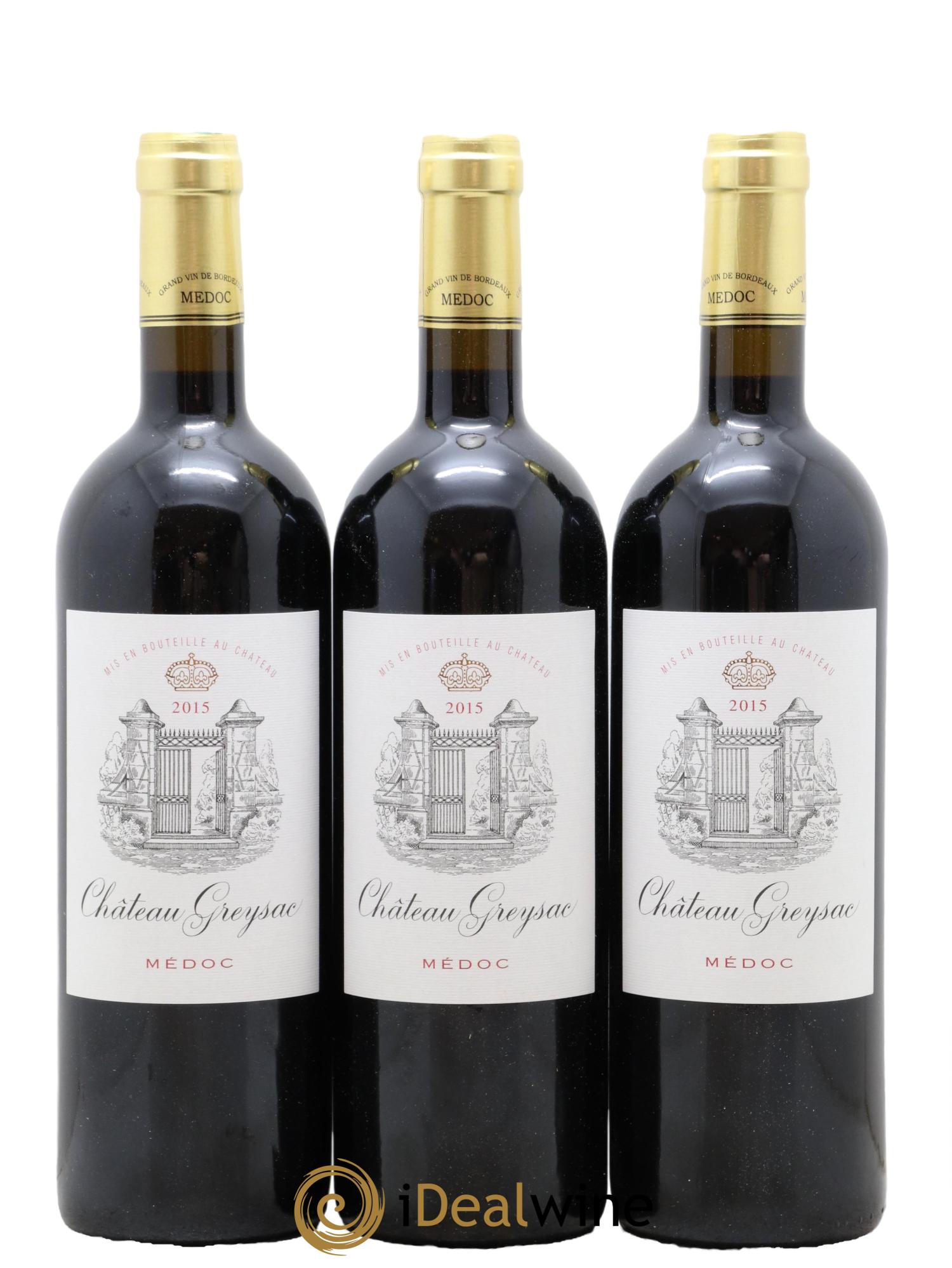 Château Greysac Cru Bourgeois  2015 - Posten von 6 Flaschen - 2