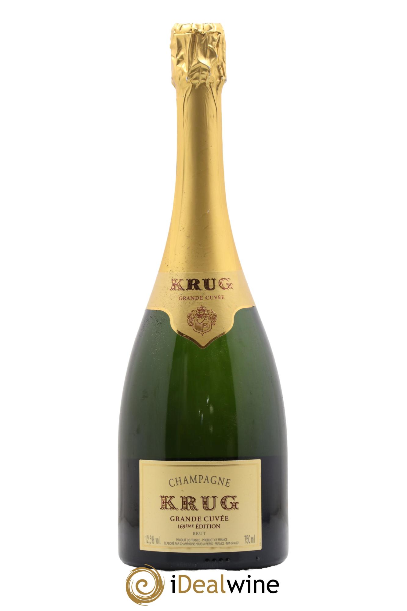 Grande Cuvée - 169ème édition Krug  - Lot of 1 bottle - 0