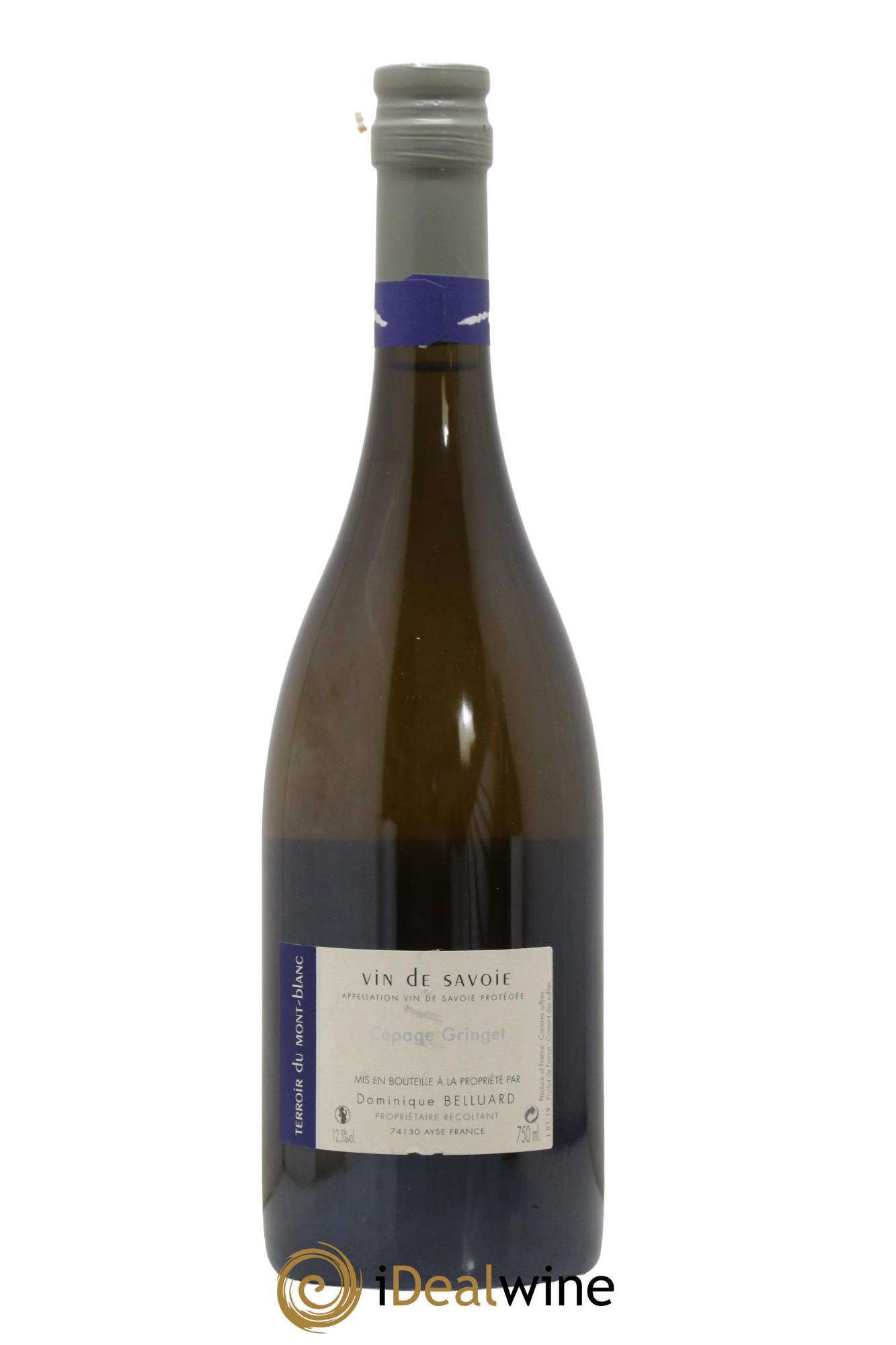 Vin de Savoie Les Alpes Domaine Belluard  2019 - Posten von 1 Flasche - 1