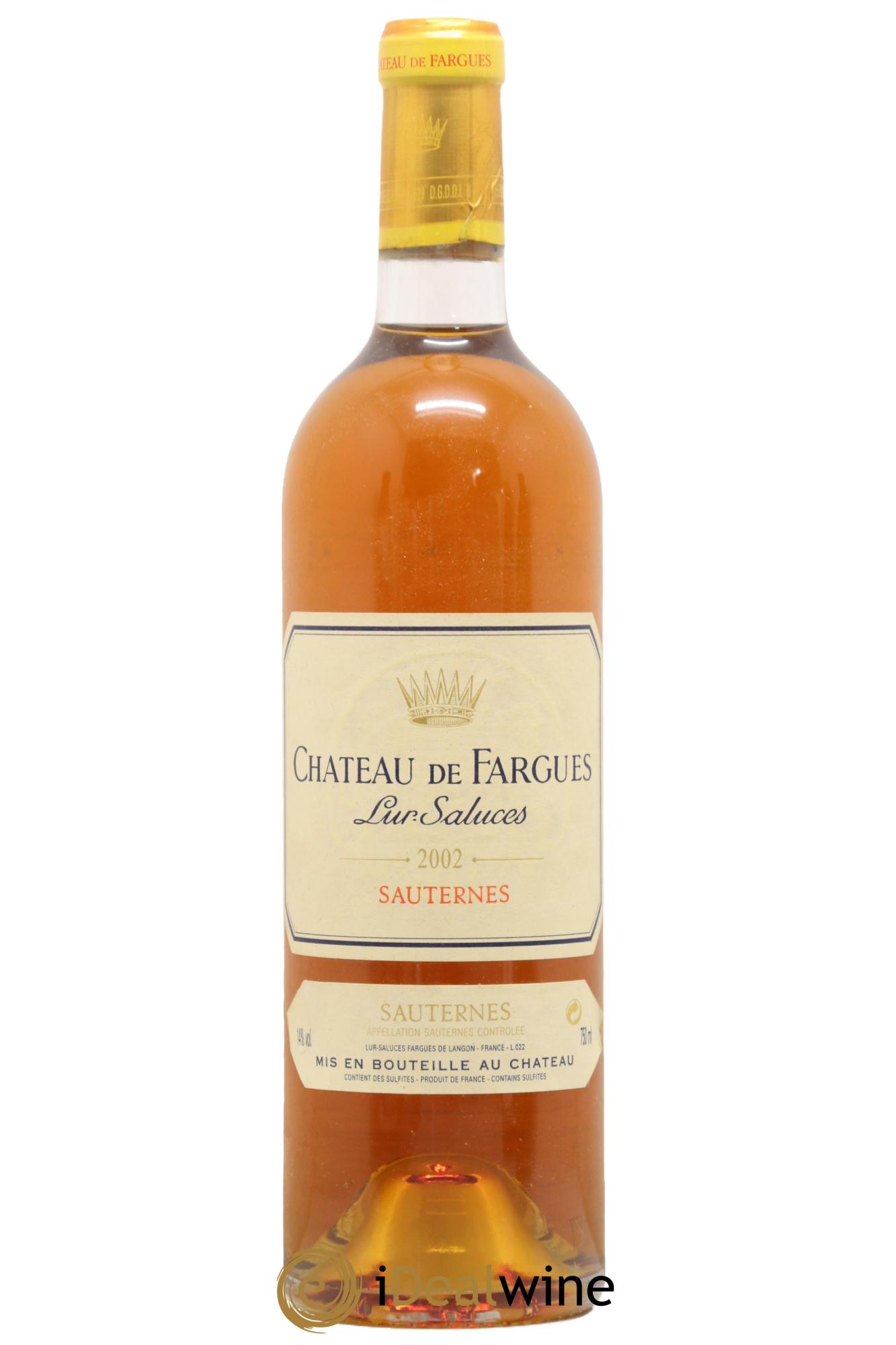 Château de Fargues 2002 - Lot of 1 bottle - 0