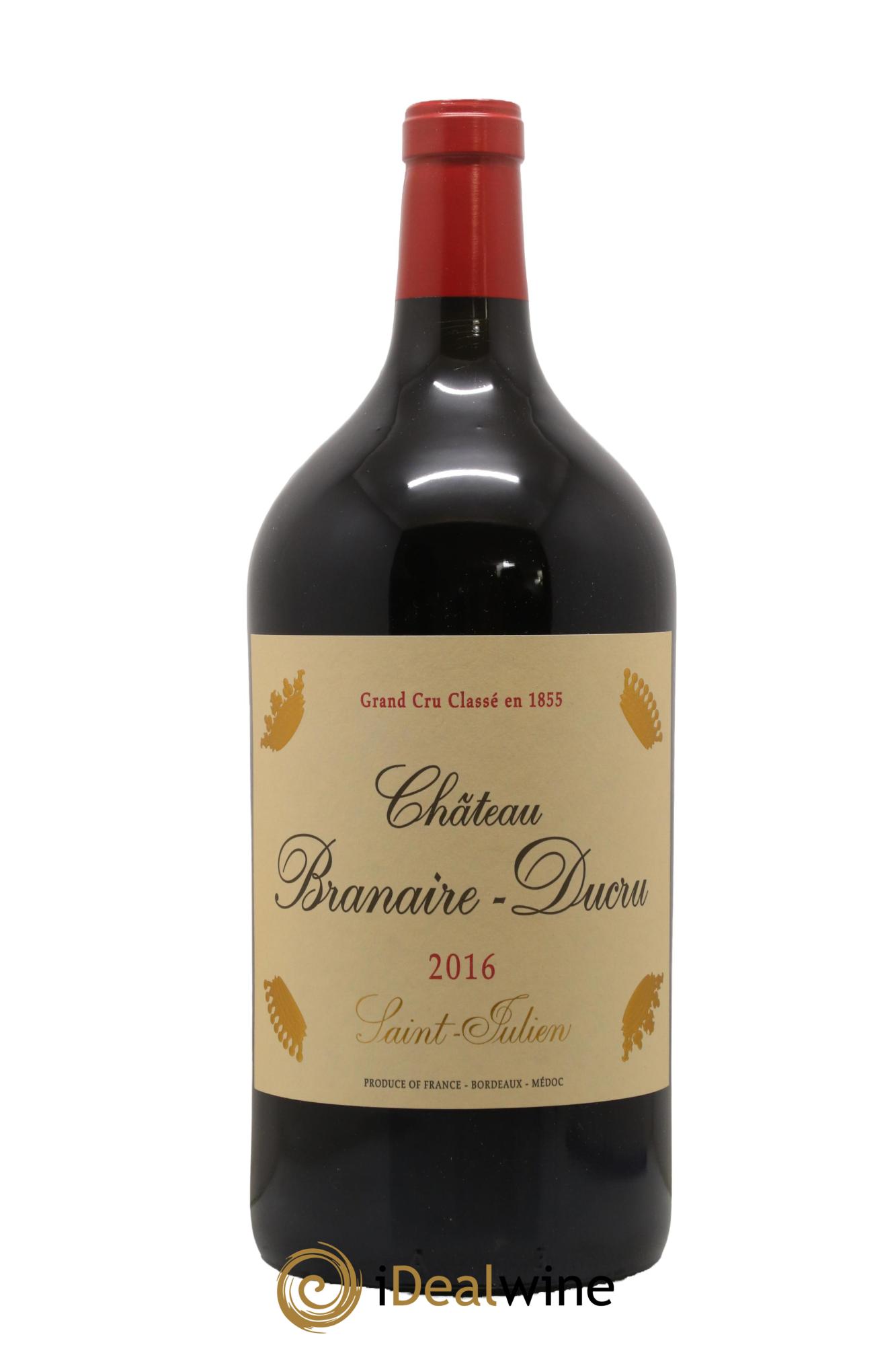 Château Branaire Ducru 4ème Grand Cru Classé  2016 - Posten von 1 Doppel-Magnum - 1