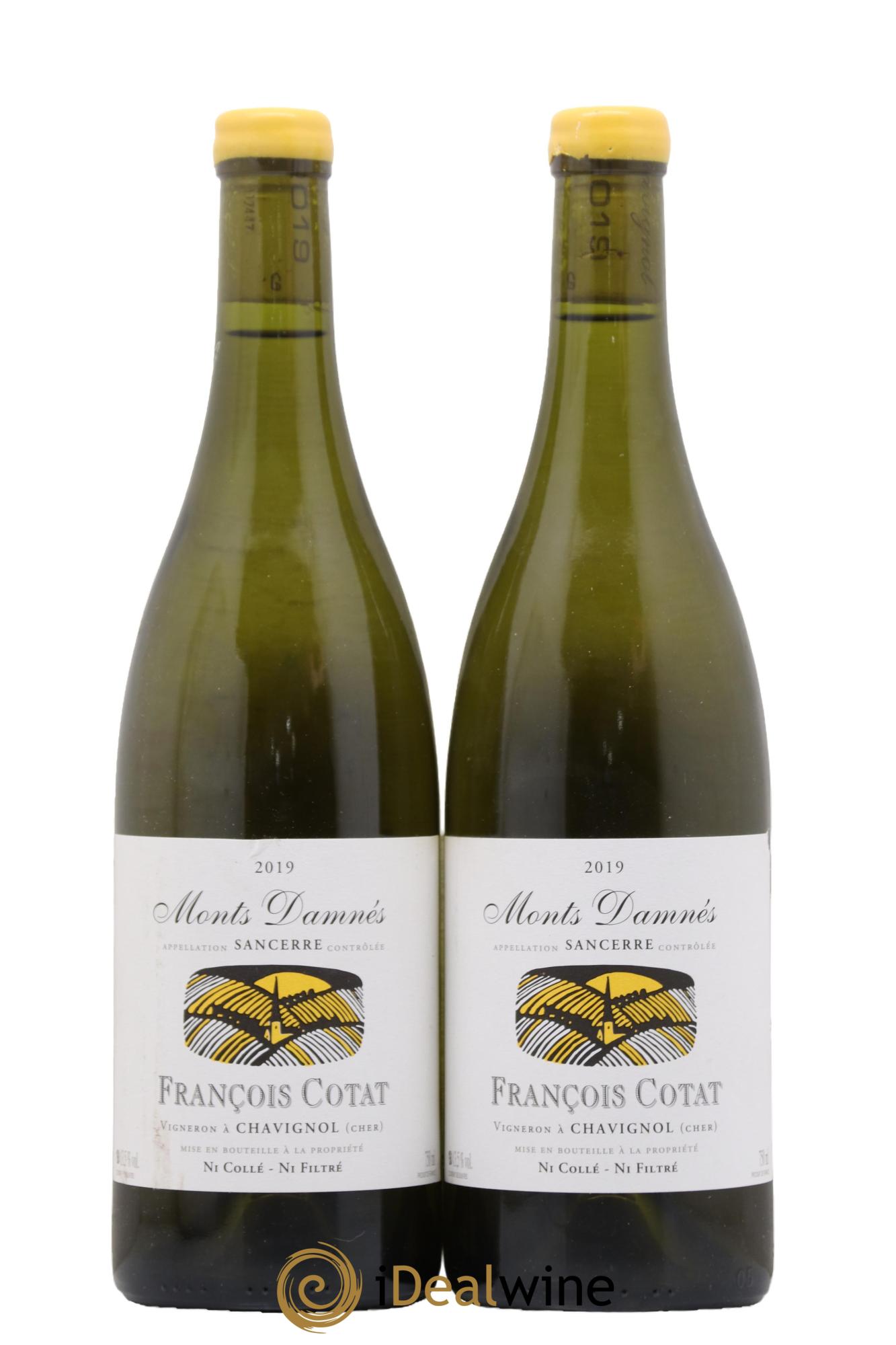 Sancerre Les Monts Damnés François Cotat 2019 - Lot of 2 bottles - 0