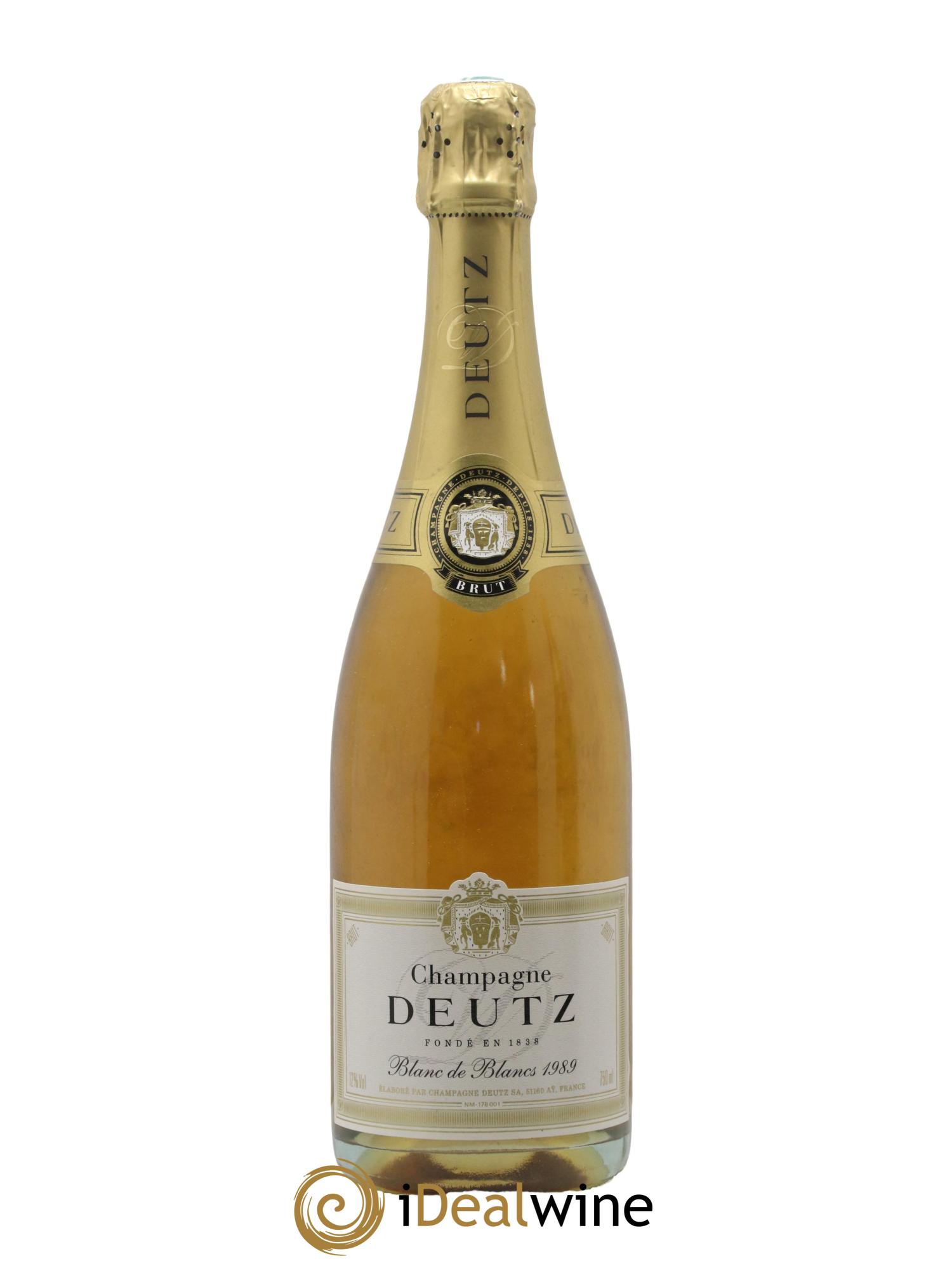 Blanc de Blancs Brut Deutz 1989 - Lot of 1 bottle - 0