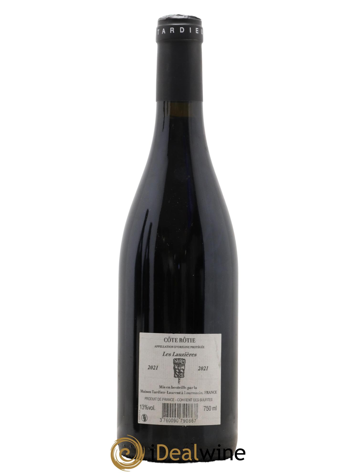 Côte-Rôtie Les Lauzières Domaine Tardieu-Laurent 2021 - Lot of 1 bottle - 1