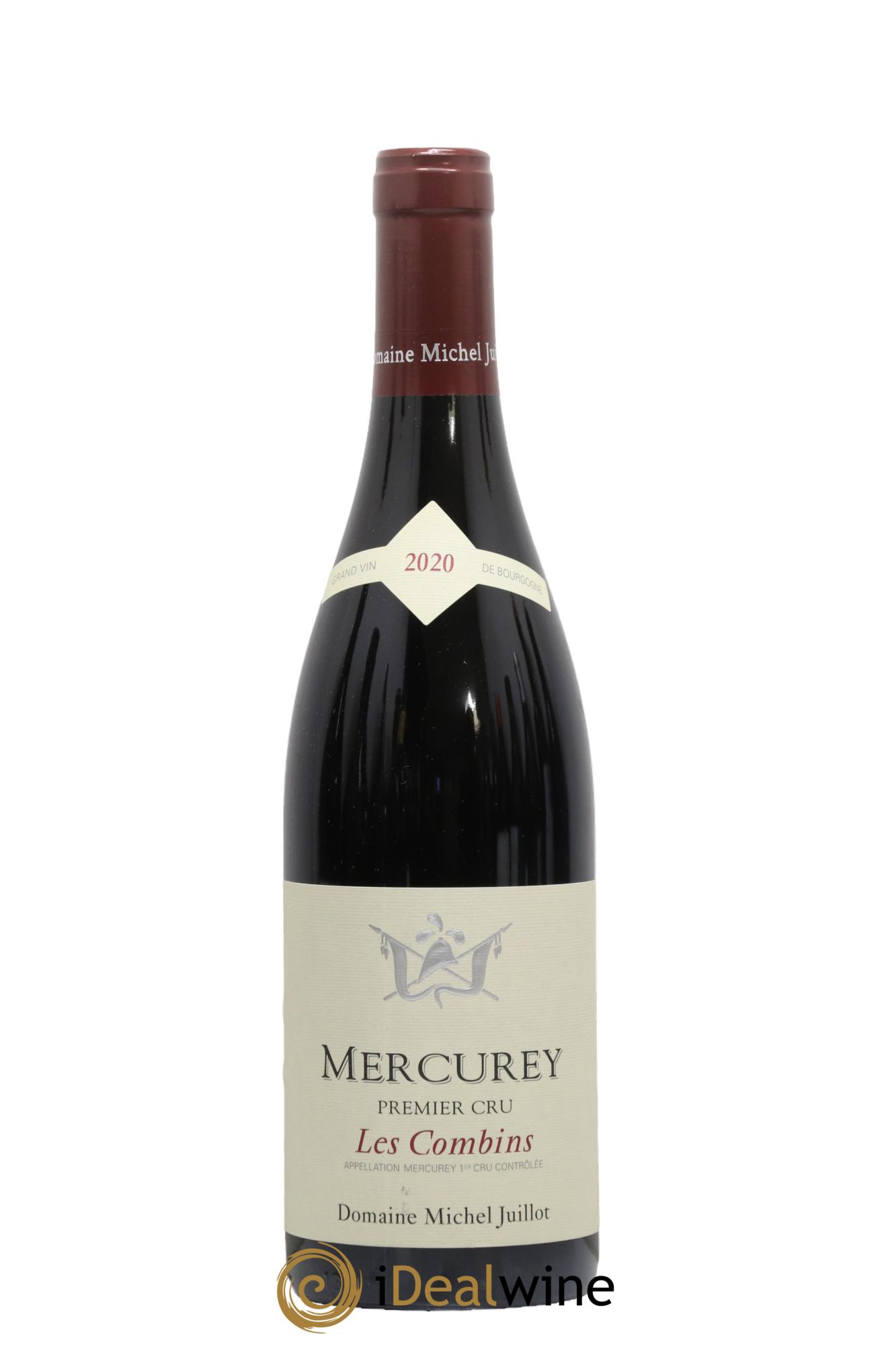 Mercurey 1er Cru Les Combins Domaine Michel Juillot 2020 - Lot de 1 bouteille - 0