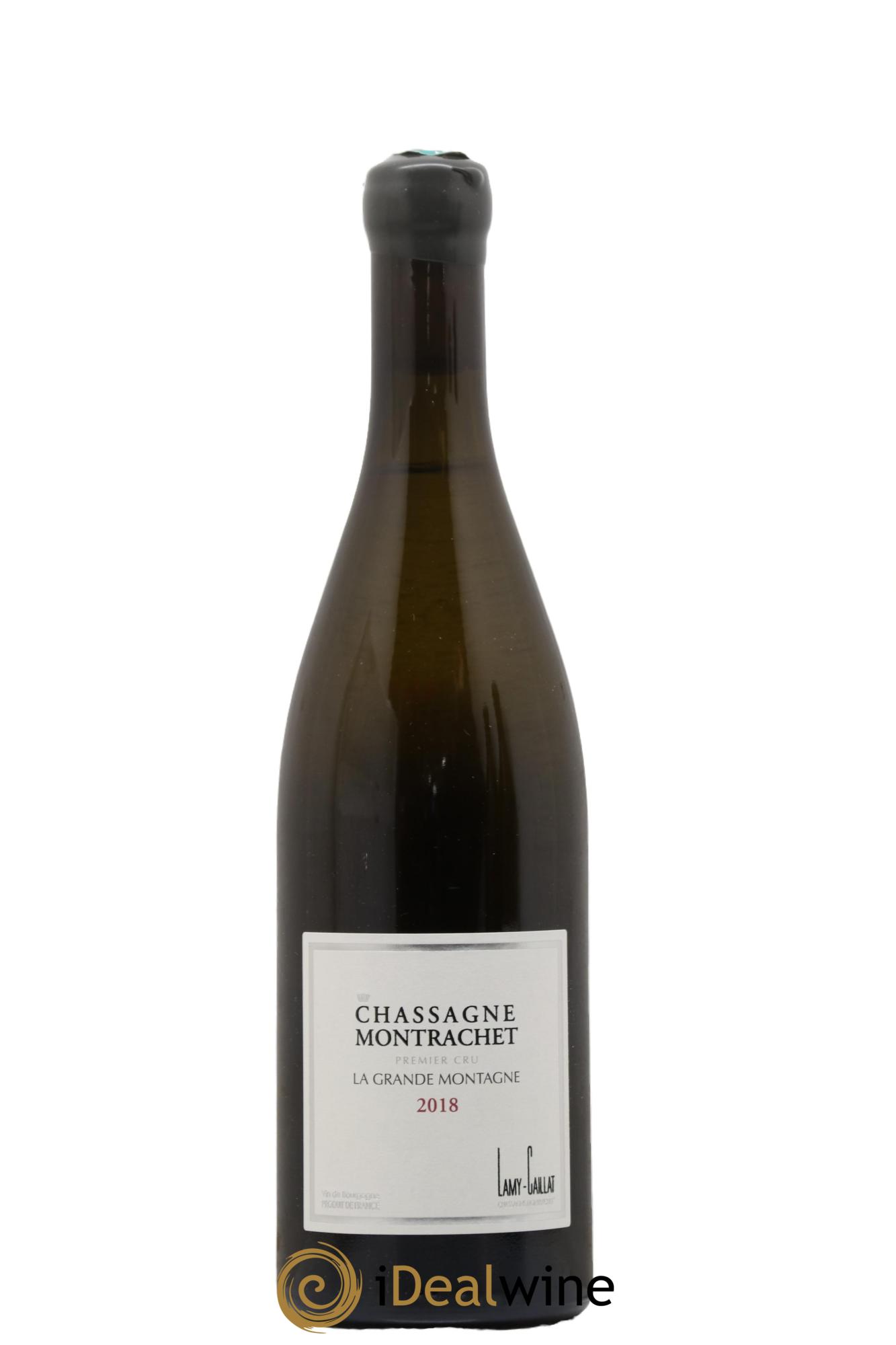 Chassagne-Montrachet 1er Cru La Grande Montagne Lamy-Caillat (Domaine)  2018 - Lotto di 1 bottiglia - 0