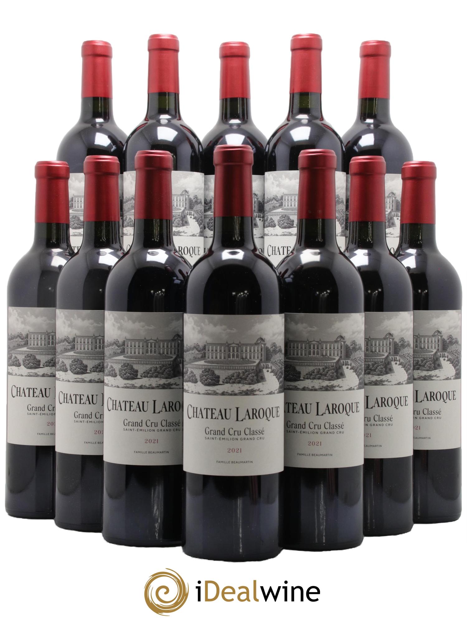 Château Laroque Grand Cru Classé 2021 - Lot de 12 bouteilles - 0