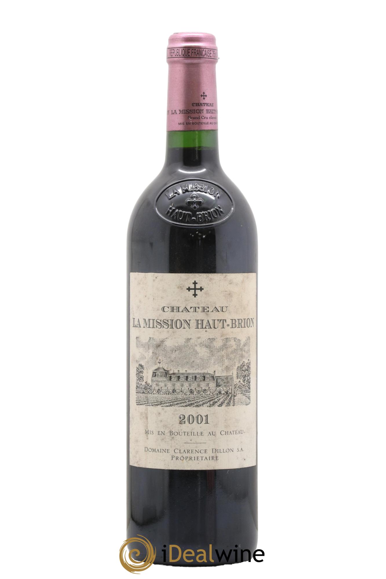 Château la Mission Haut-Brion Cru Classé de Graves 2001 - Lot of 1 bottle - 0