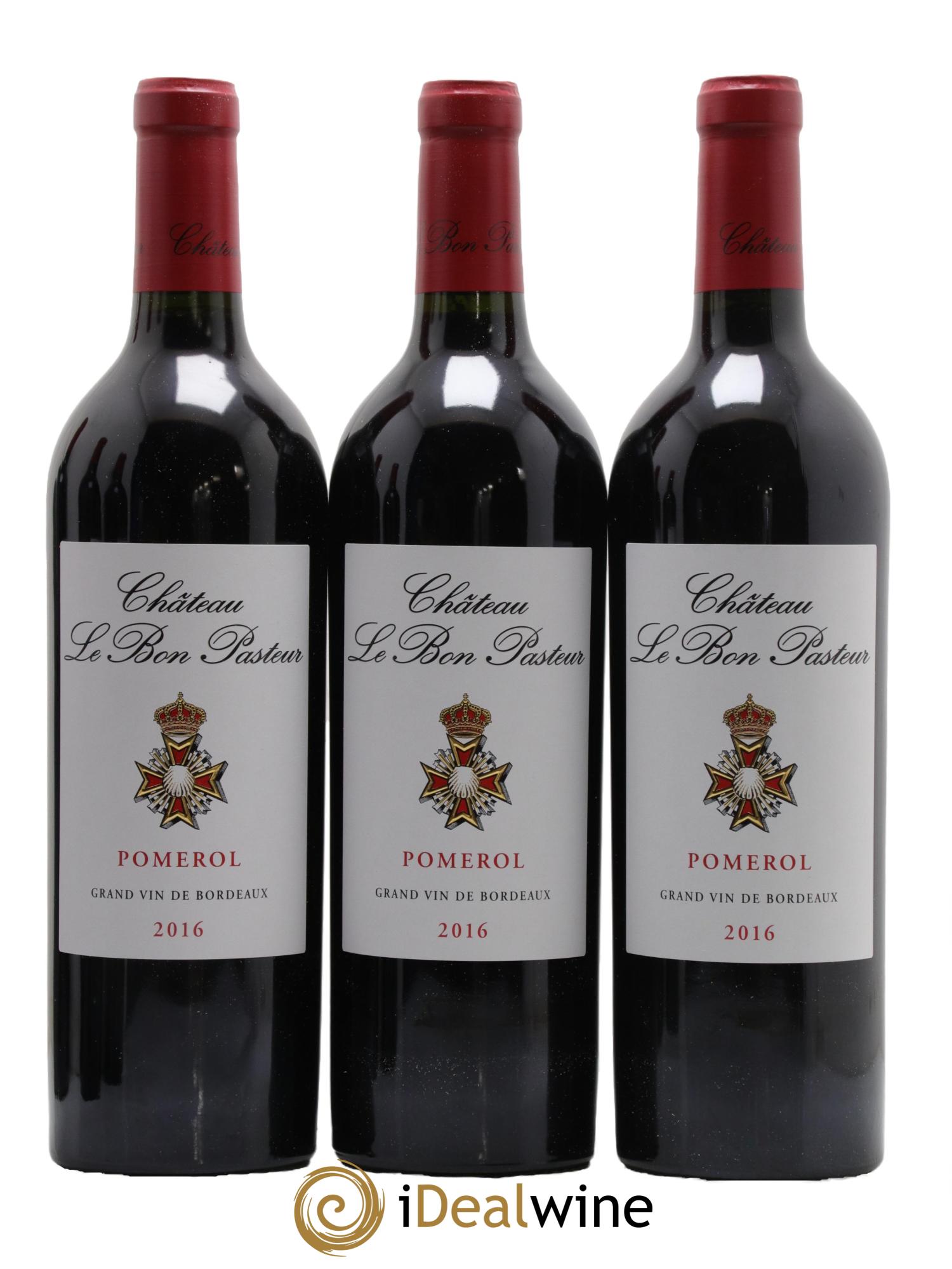 Château le Bon Pasteur 2016 - Lot de 6 bouteilles - 1