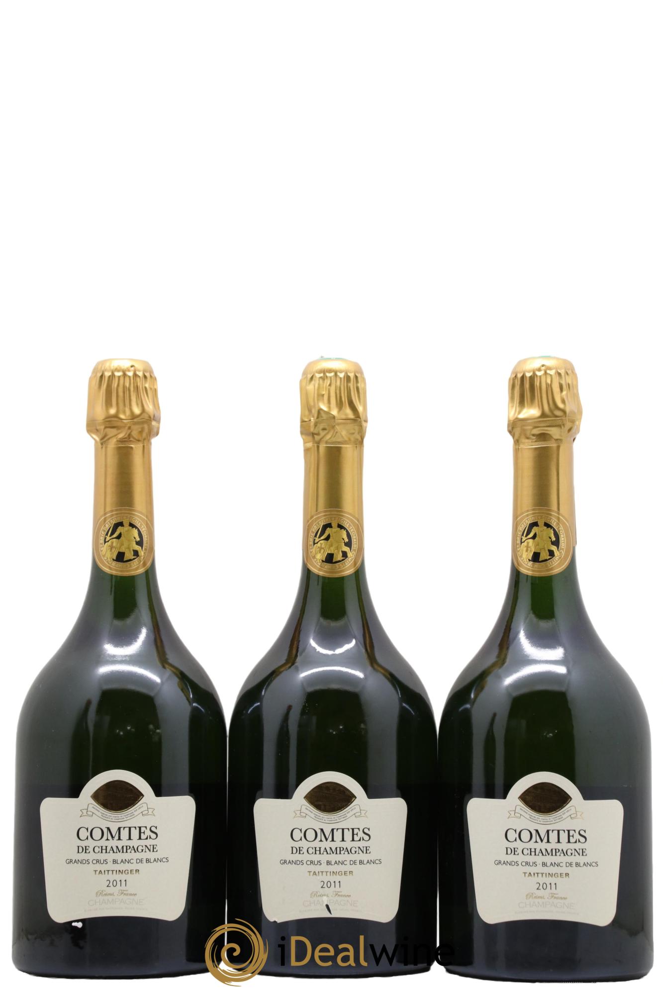 Comtes de Champagne Taittinger 2011 - Lot de 3 bouteilles - 0