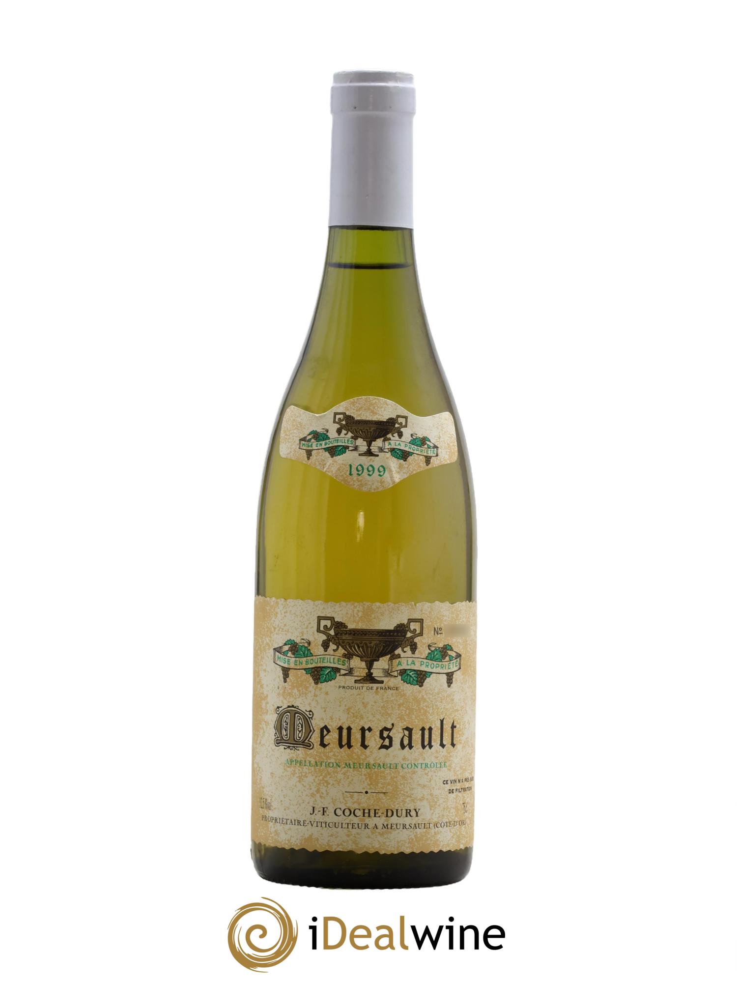 Meursault Coche Dury (Domaine) 1999 - Lot of 1 bottle - 0