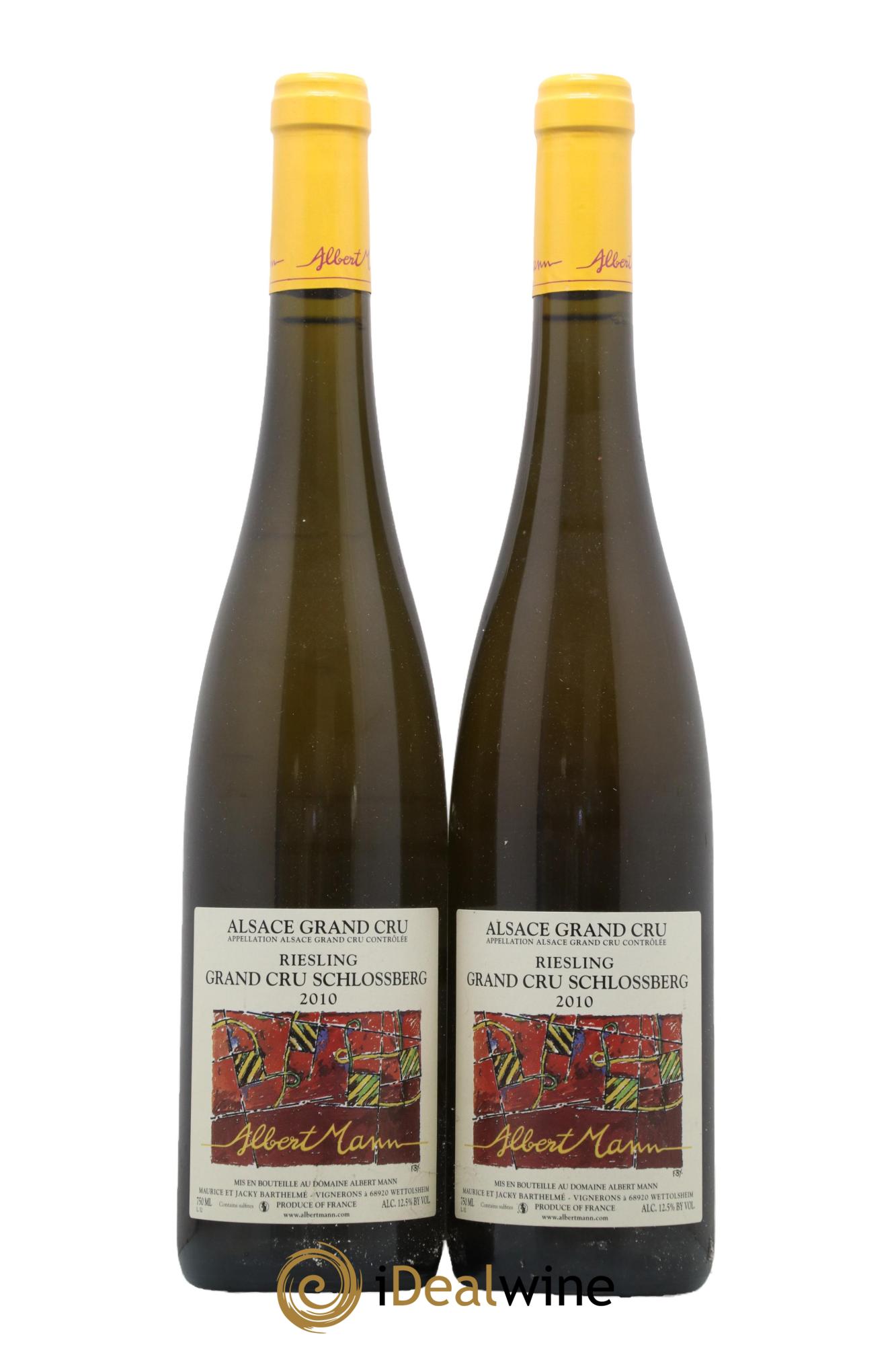 Alsace Riesling Grand Cru Schlossberg Albert Mann  2010 - Posten von 2 Flaschen - 0