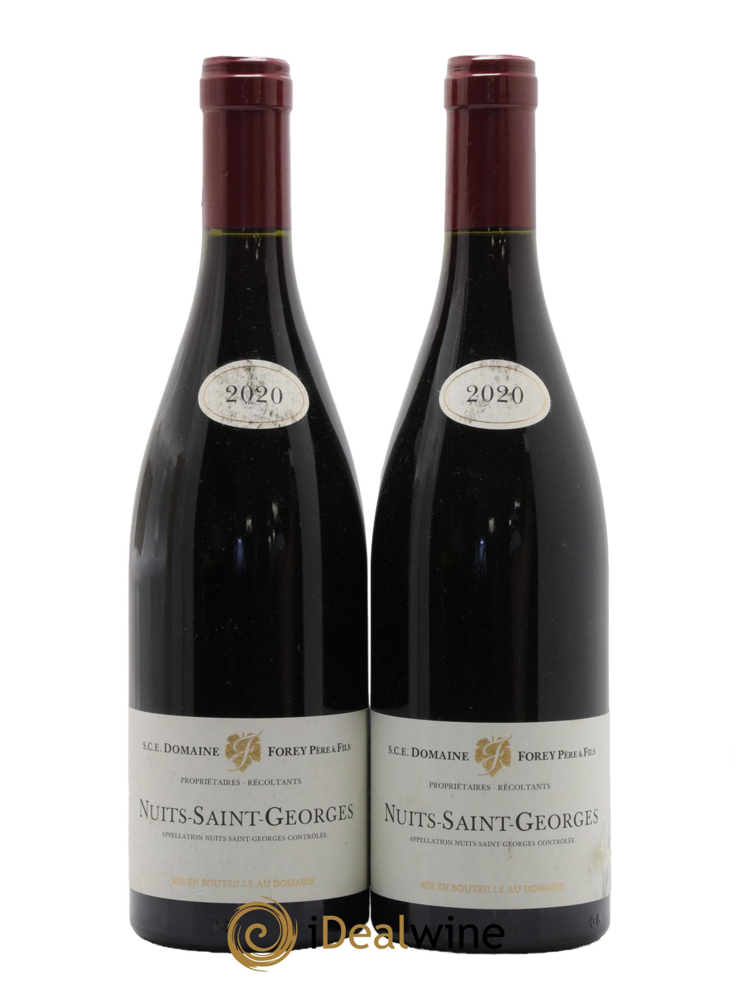 Nuits Saint-Georges Forey Père et Fils (Domaine) 2020 - Lot of 2 bottles - 0