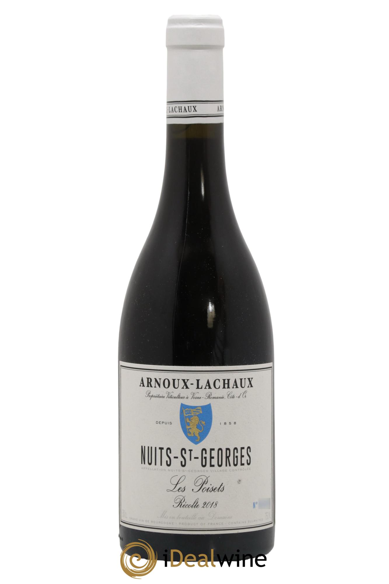 Nuits Saint-Georges Les Poisets Arnoux-Lachaux (Domaine)  2018 - Posten von 1 Flasche - 0