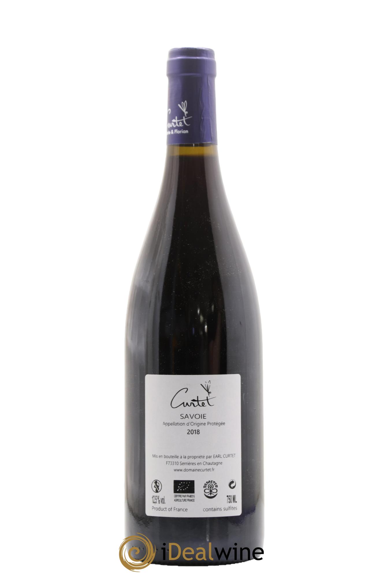 Vin de Savoie Autrement  Marie et Florian Curtet  2018 - Lot de 1 bouteille - 1