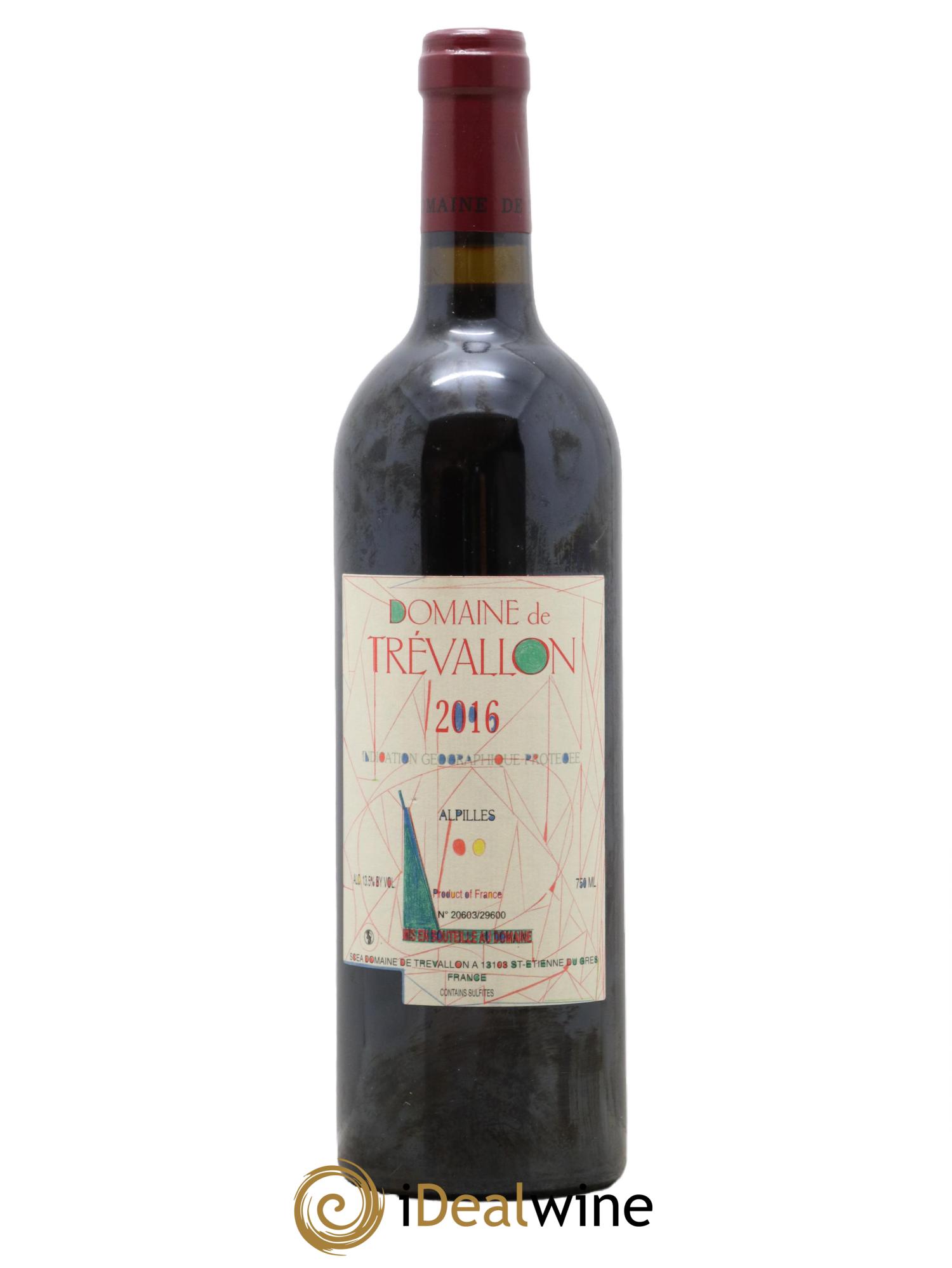 IGP Alpilles Trévallon (Domaine de) Eloi Dürrbach 2016 - Lotto di 1 bottiglia - 0