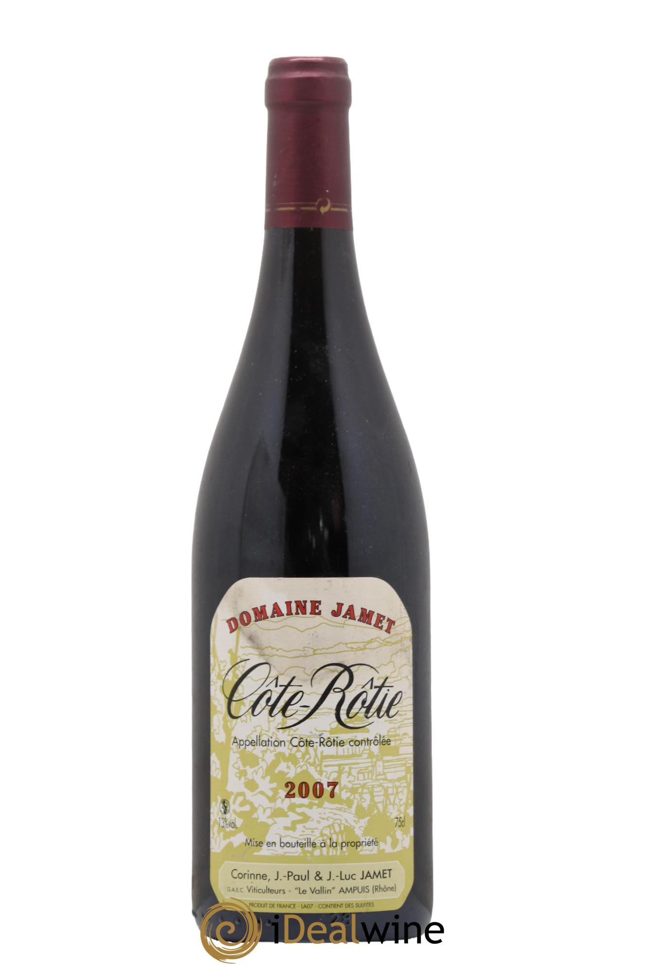 Côte-Rôtie Jamet (Domaine) 2007 - Lotto di 1 bottiglia - 0