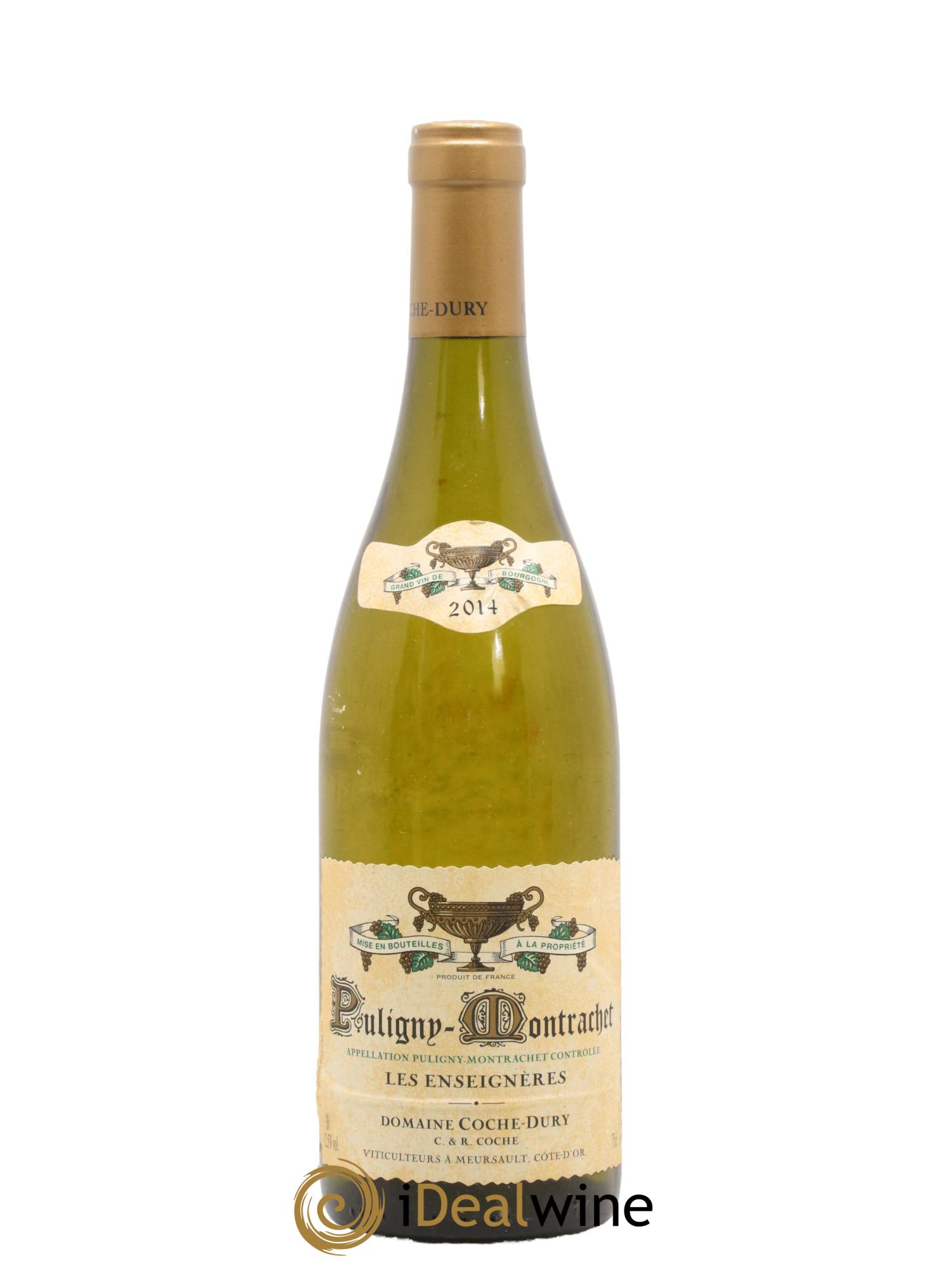 Puligny-Montrachet Les Enseignères Coche Dury (Domaine) 2014 - Lot de 1 bouteille - 0