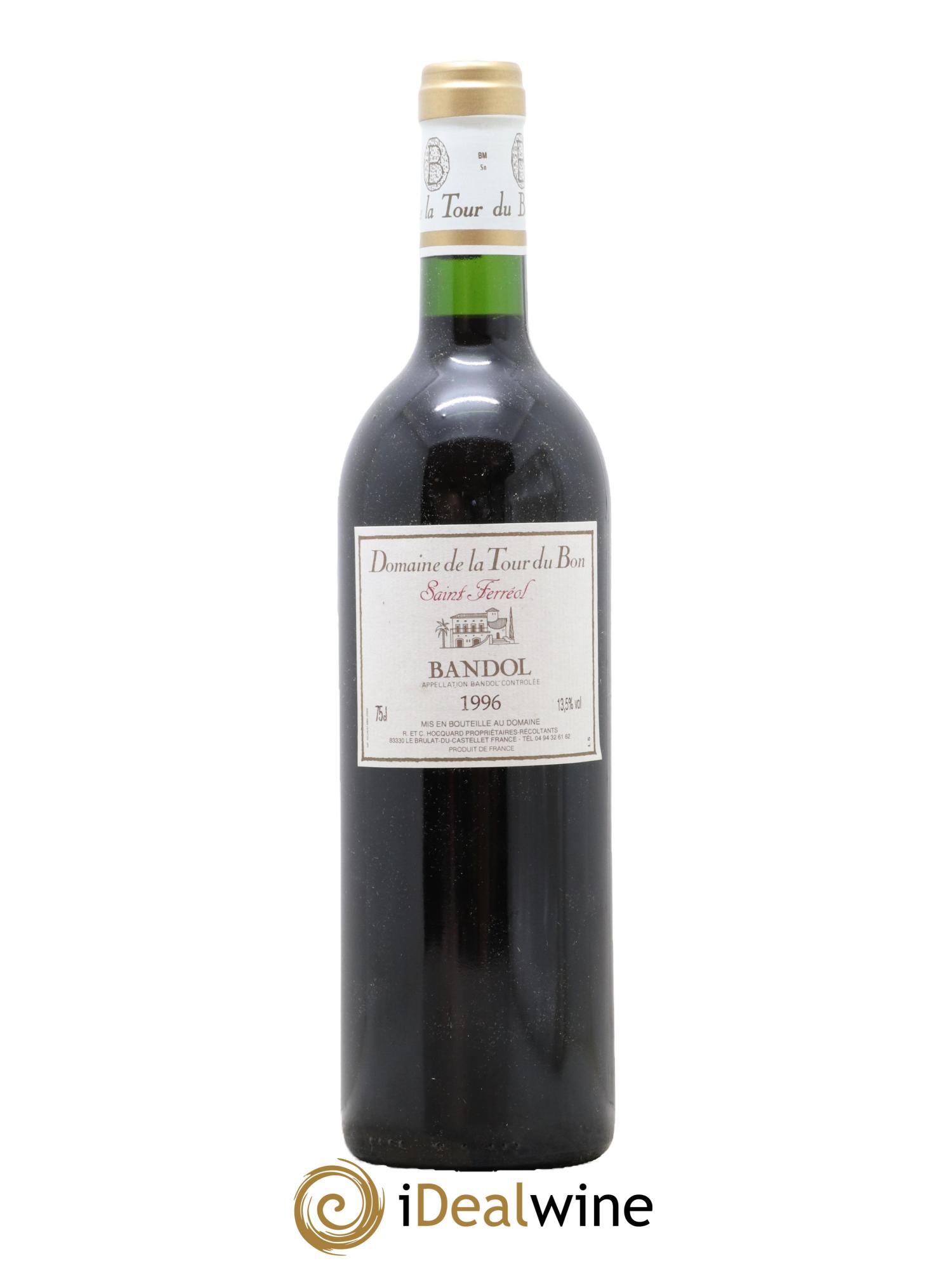 Bandol La Tour du Bon Saint Ferréol Agnès Henry 1996 - Lotto di 1 bottiglia - 0