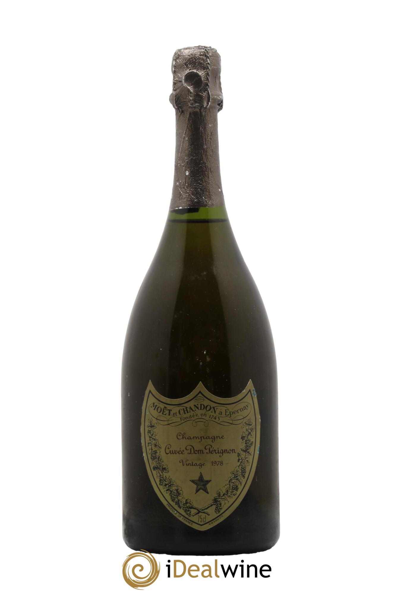 Brut Dom Pérignon  1978 - Posten von 1 Flasche - 0