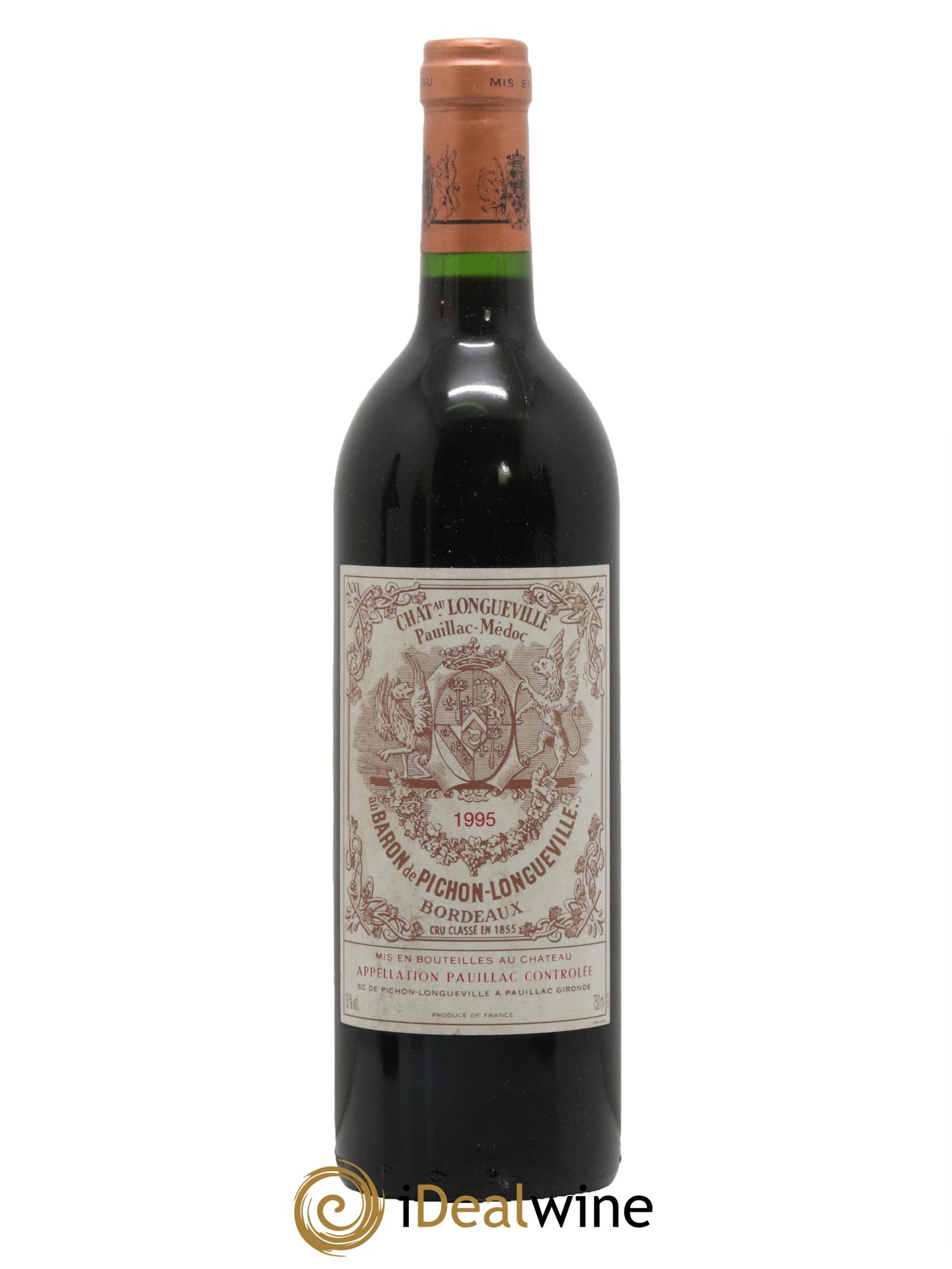 Pichon Longueville Baron 2ème Grand Cru Classé 1995 - Lot of 1 bottle - 0