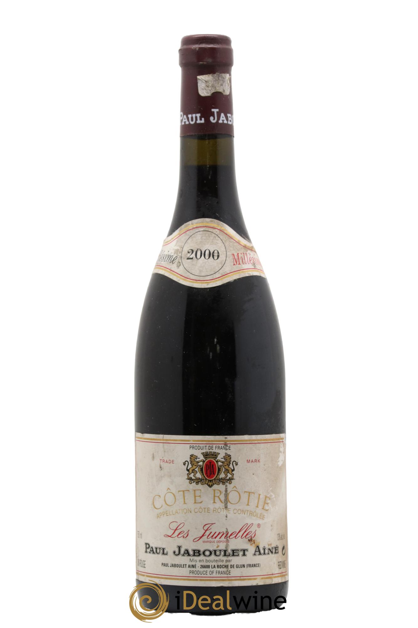 Côte-Rôtie Les Jumelles Paul Jaboulet Ainé  2000 - Posten von 1 Flasche - 0