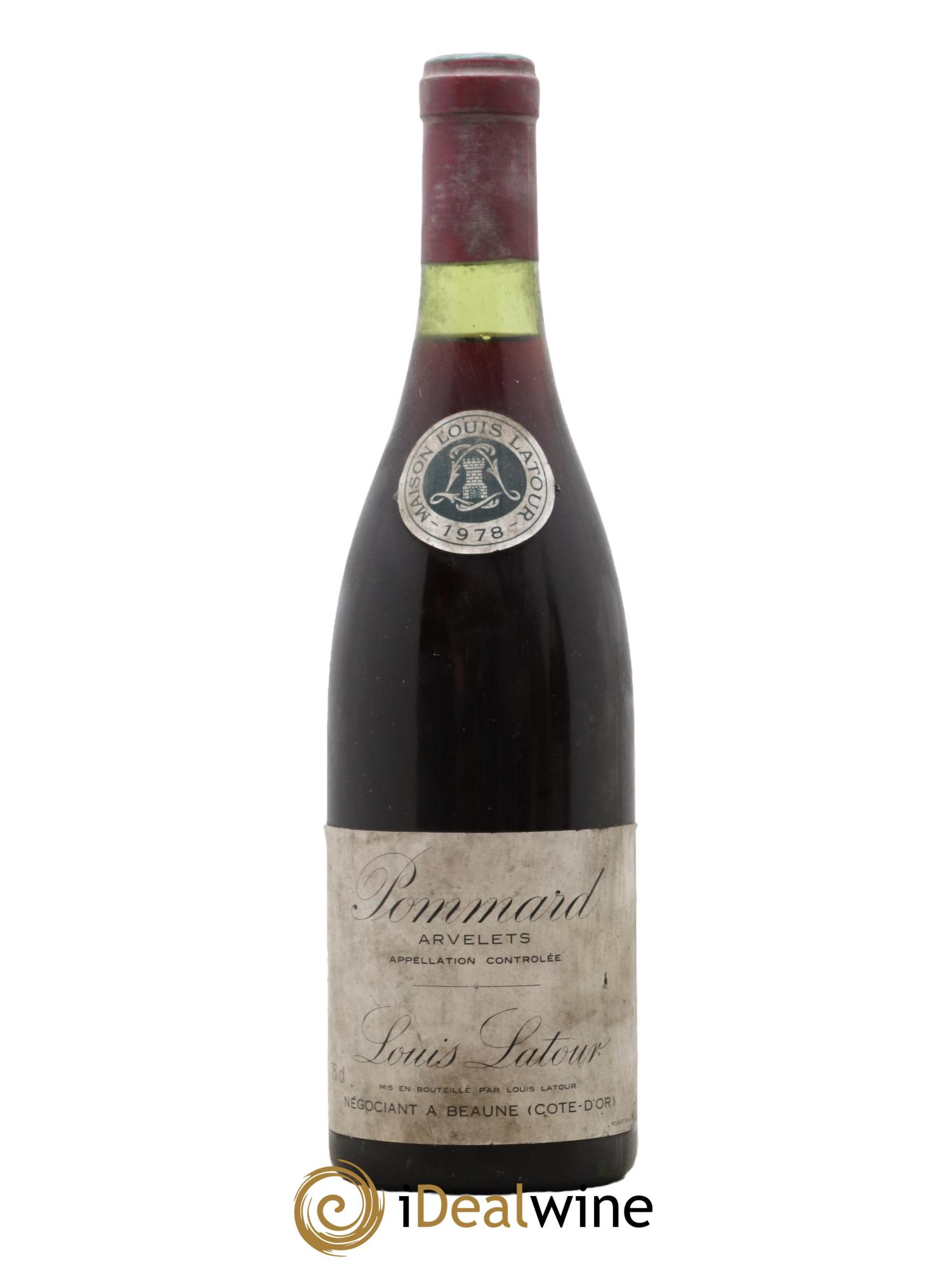 Pommard 1er Cru Les Arvelets L Latour 1978 - Lotto di 1 bottiglia - 0