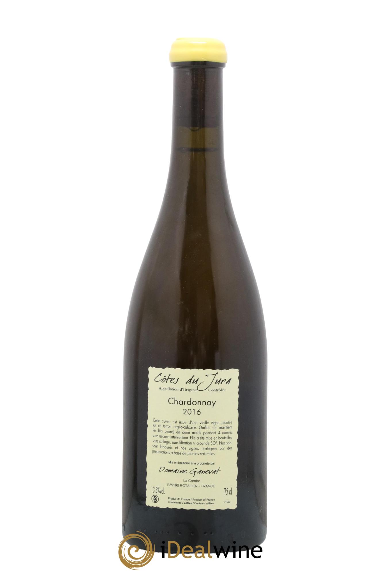 Côtes du Jura Les Chamois du Paradis Jean-François Ganevat (Domaine) 2016 - Lot of 1 bottle - 1