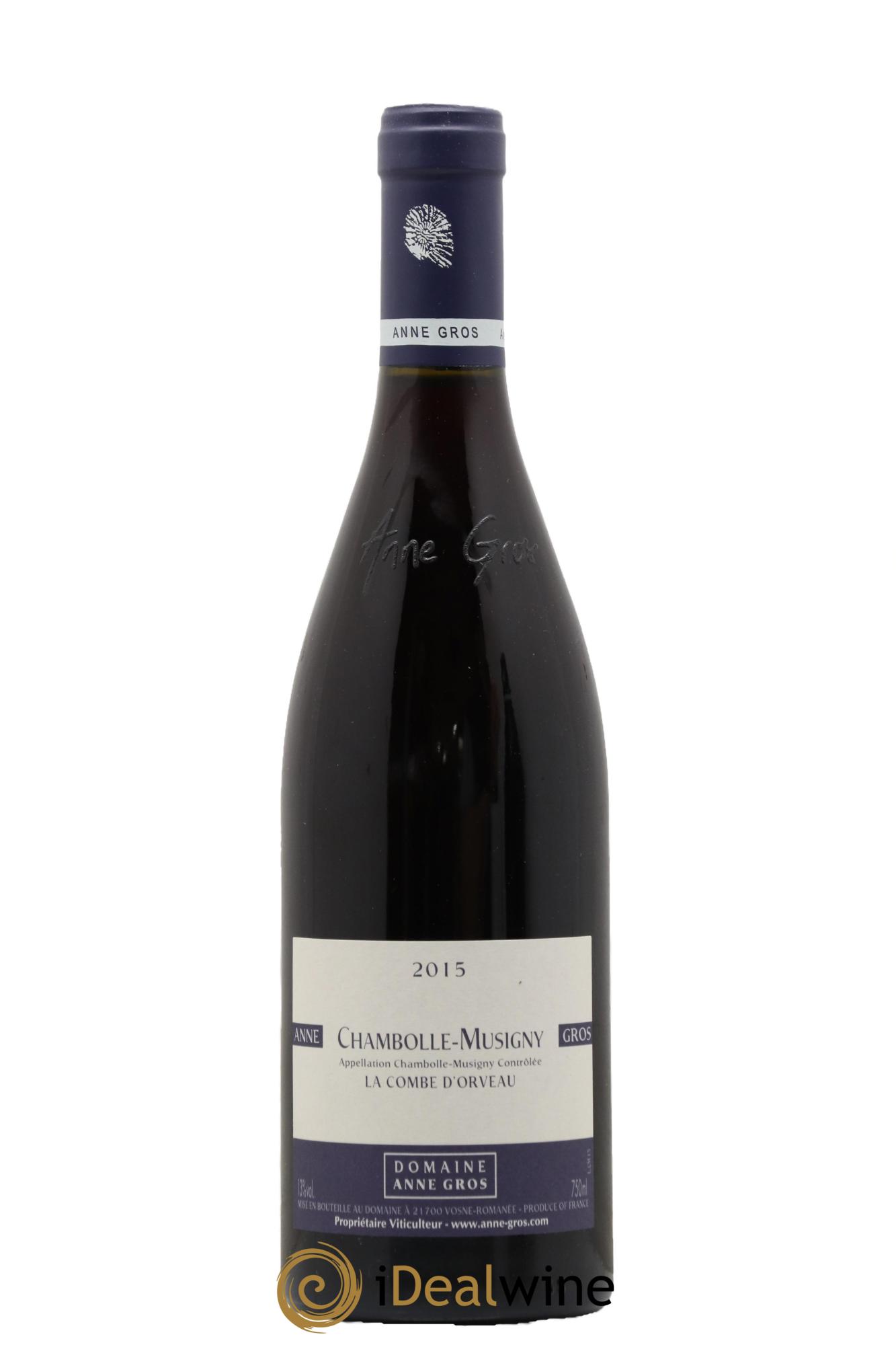 Chambolle-Musigny La Combe d'Orveau Anne Gros 2015 - Lot of 1 bottle - 0