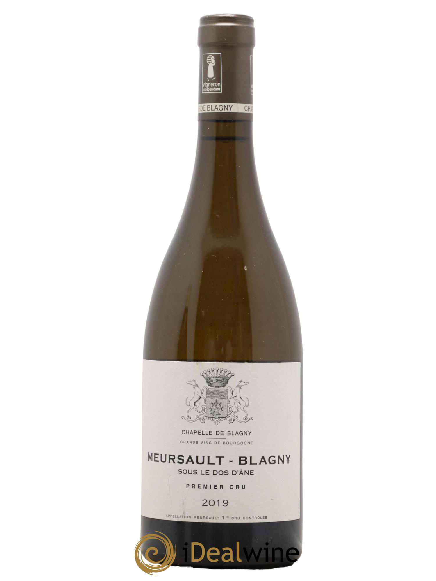 Meursault 1er Cru Blagny Sous le Dos d'Ane Domaine Chapelle de Blagny 2019 - Lot of 1 bottle - 0