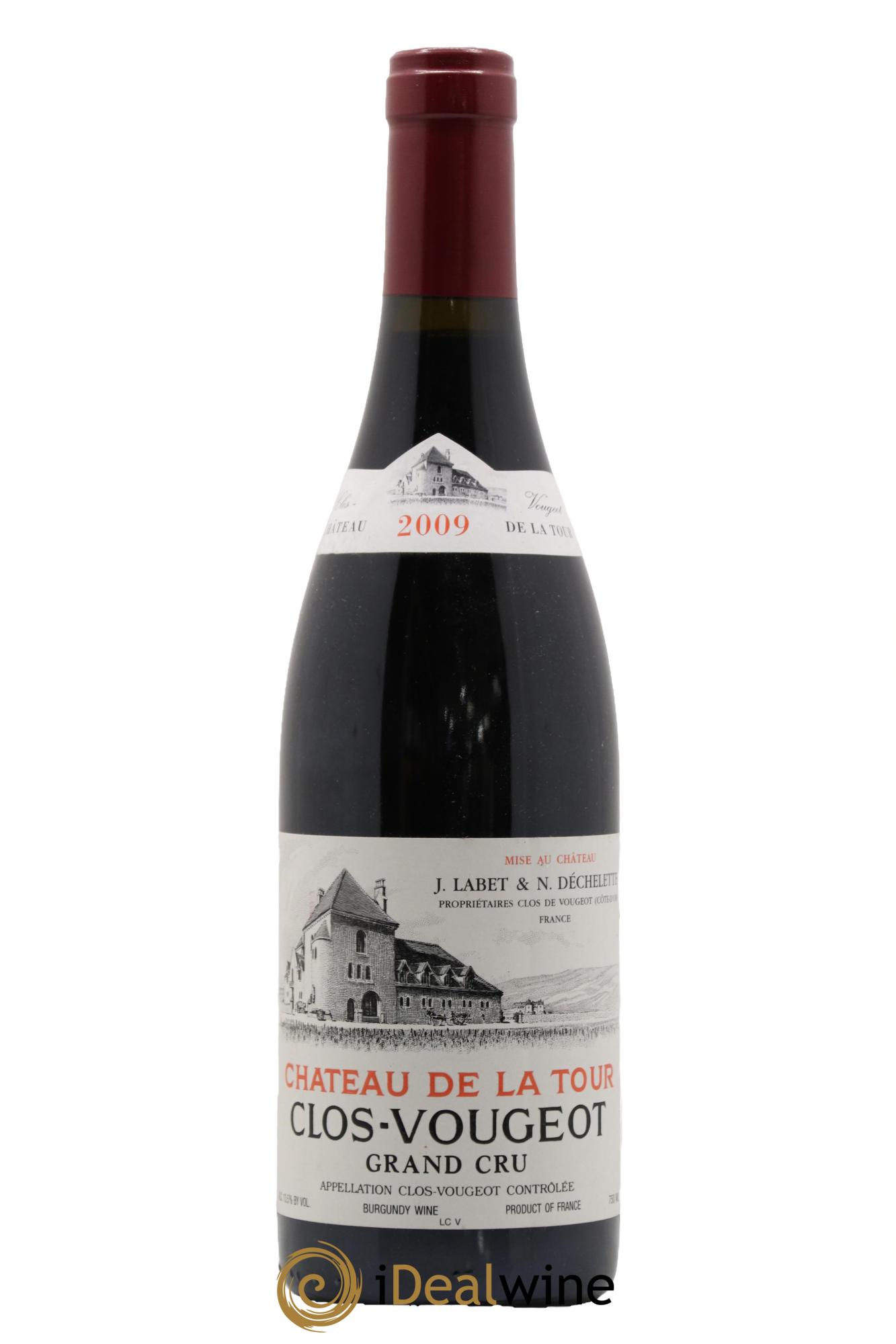 Clos de Vougeot Grand Cru Château de La Tour 2009 - Lotto di 1 bottiglia - 0