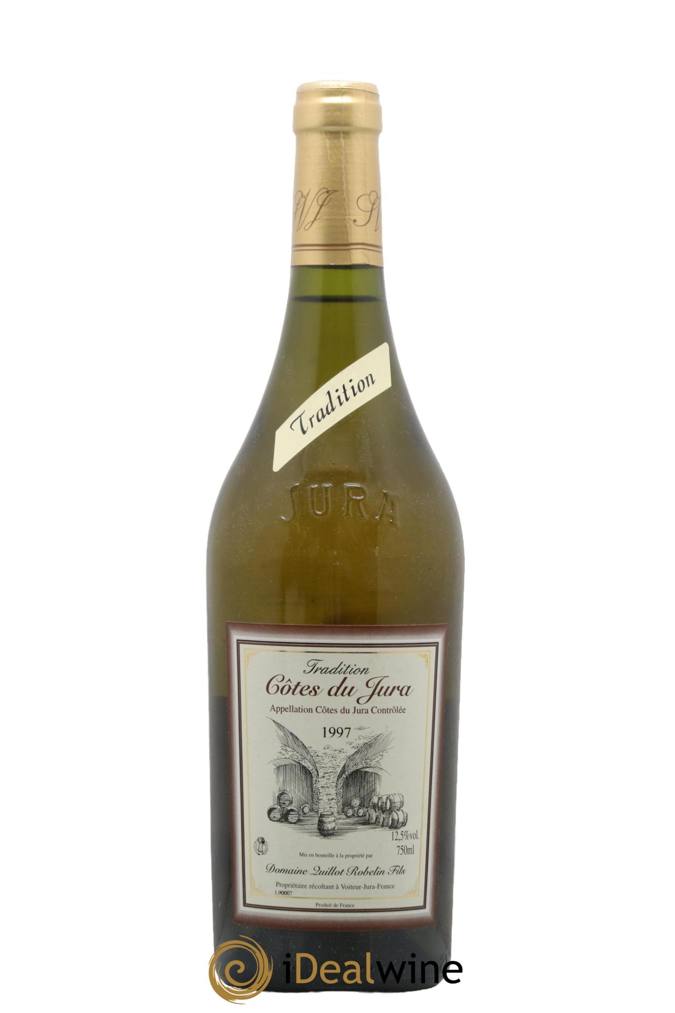 Côtes du Jura Tradition Quillot Robelin 1997 - Posten von 1 Flasche - 0