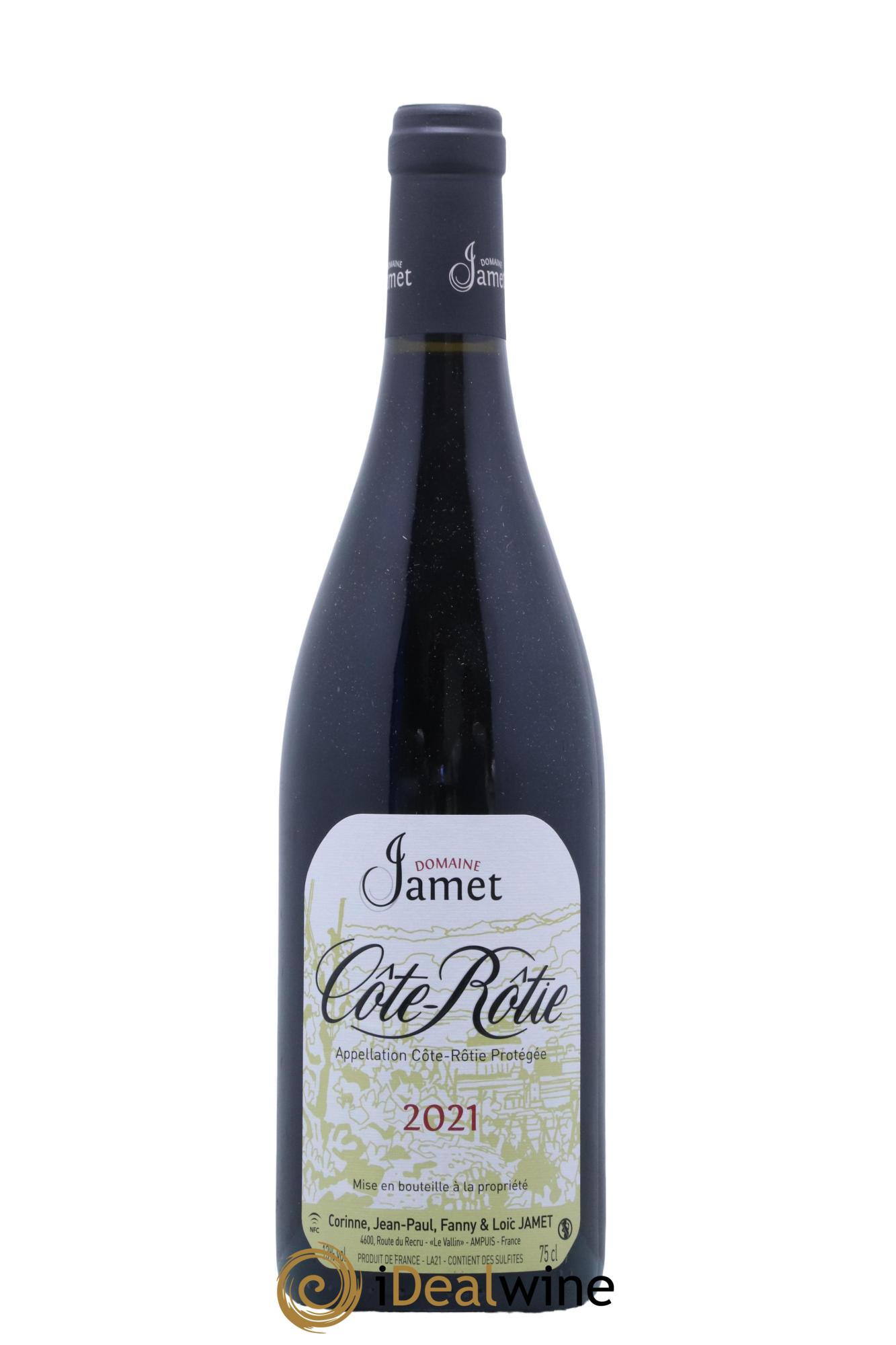 Côte-Rôtie Jamet (Domaine) 2021 - Posten von 1 Flasche - 0