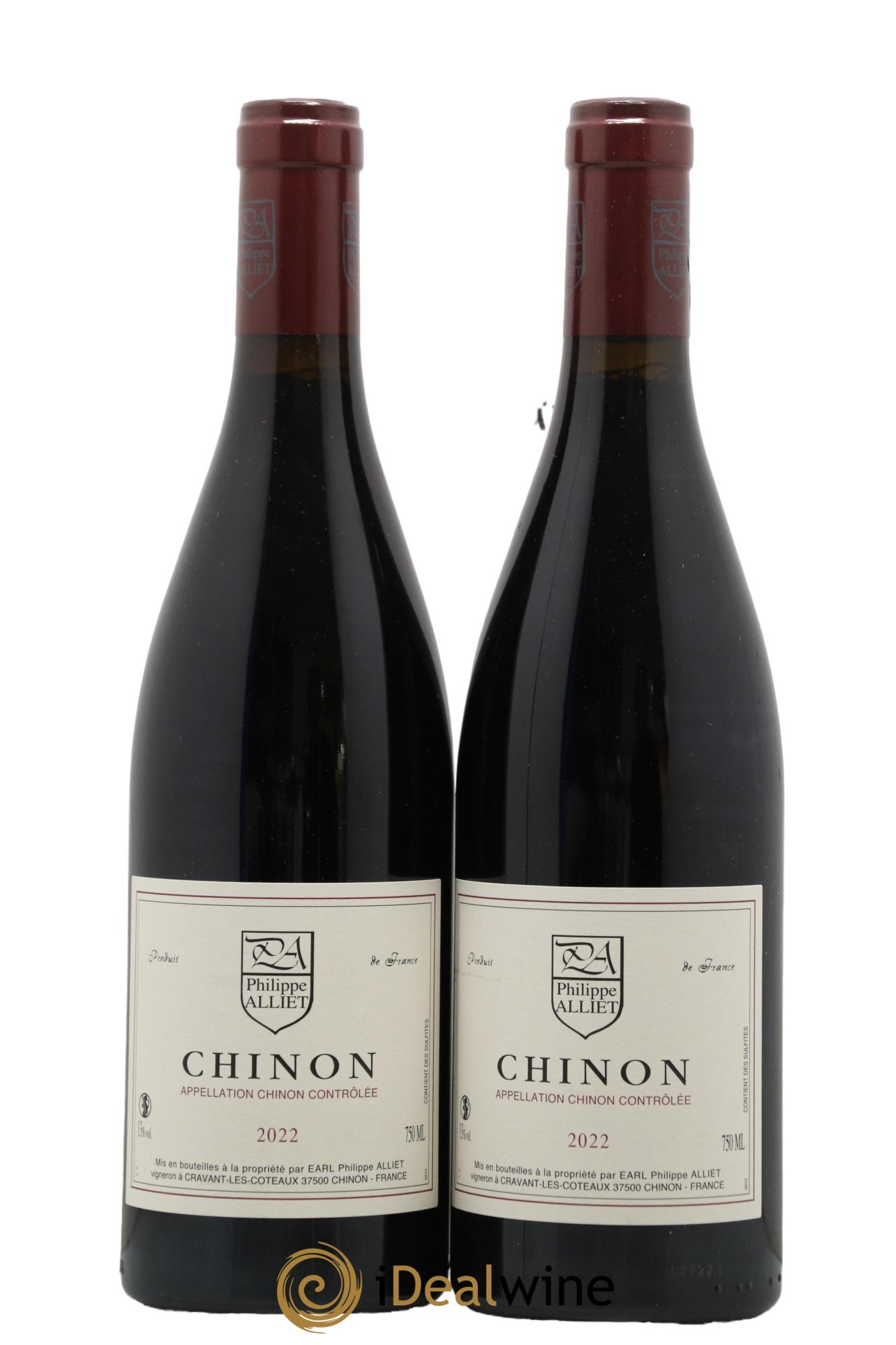 Chinon Philippe Alliet 2022 - Posten von 2 Flaschen - 0