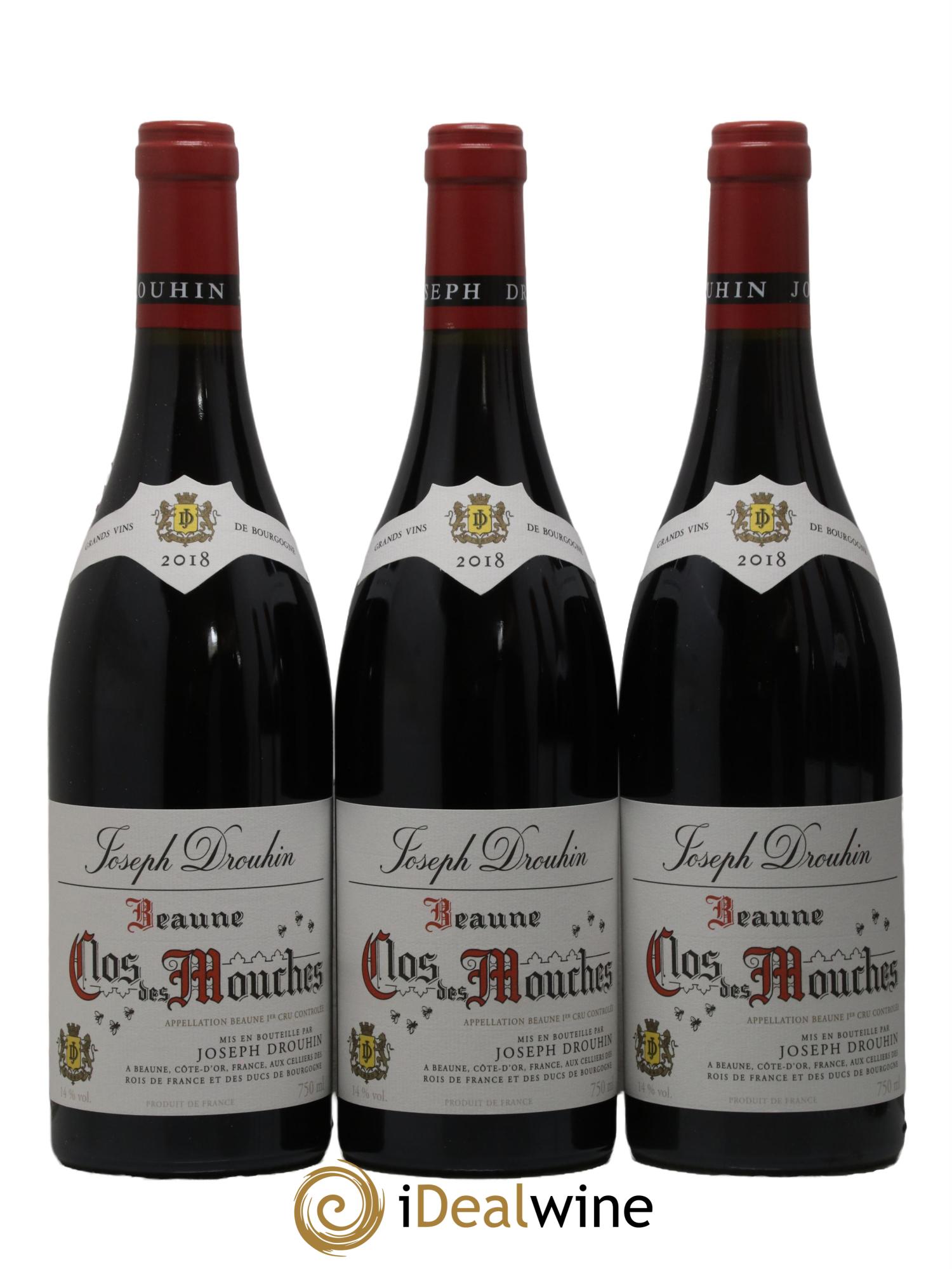 Beaune 1er Cru Clos des Mouches Joseph Drouhin 2018 - Lotto di 6 bottiglie - 1