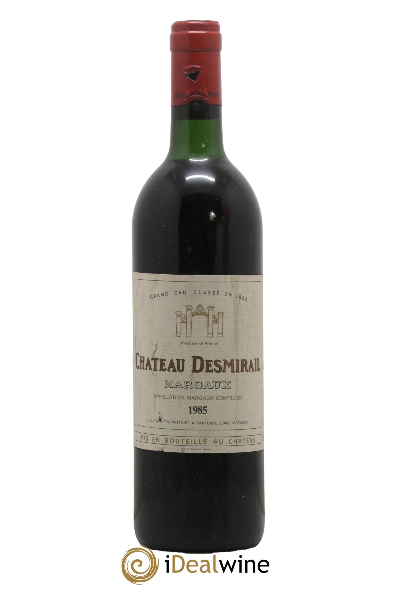 Château Desmirail 3ème Grand Cru Classé  1985 - Posten von 1 Flasche - 0