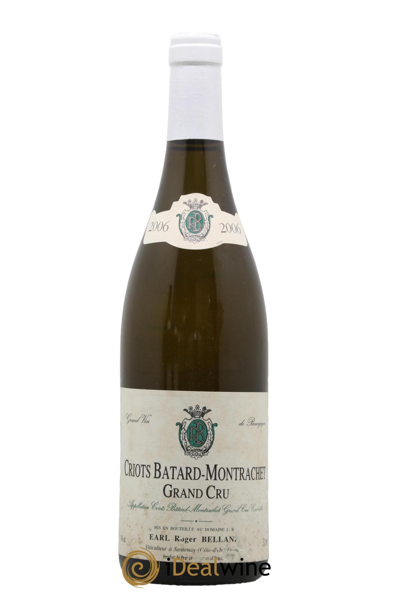 Criots-Bâtard-Montrachet Grand Cru Roger Belland (Domaine) 2006 - Lotto di 1 bottiglia - 0