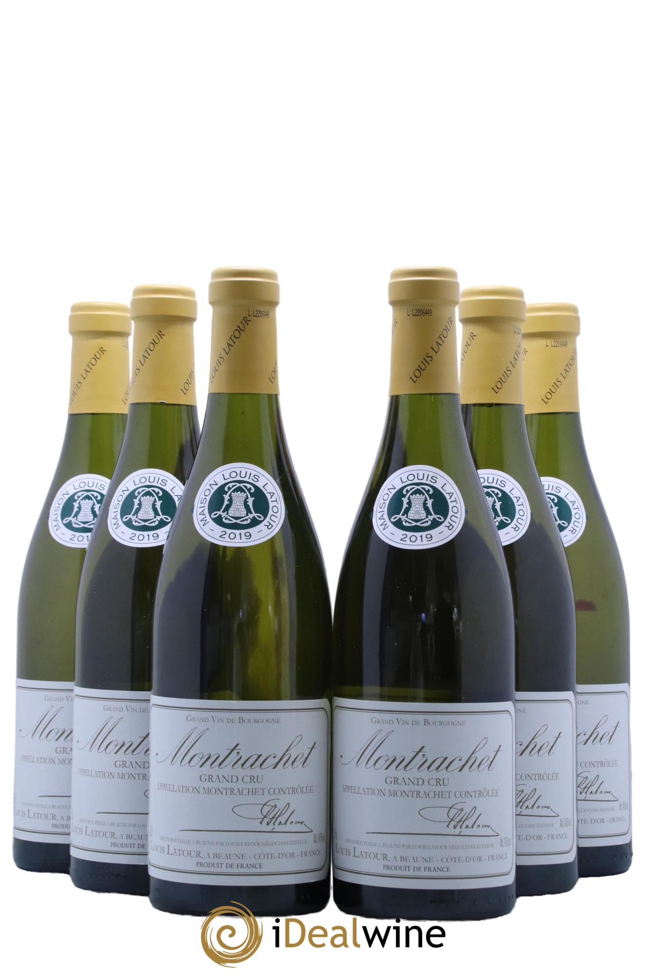 Montrachet Grand Cru Louis Latour 2019 - Lot de 6 bouteilles - 0