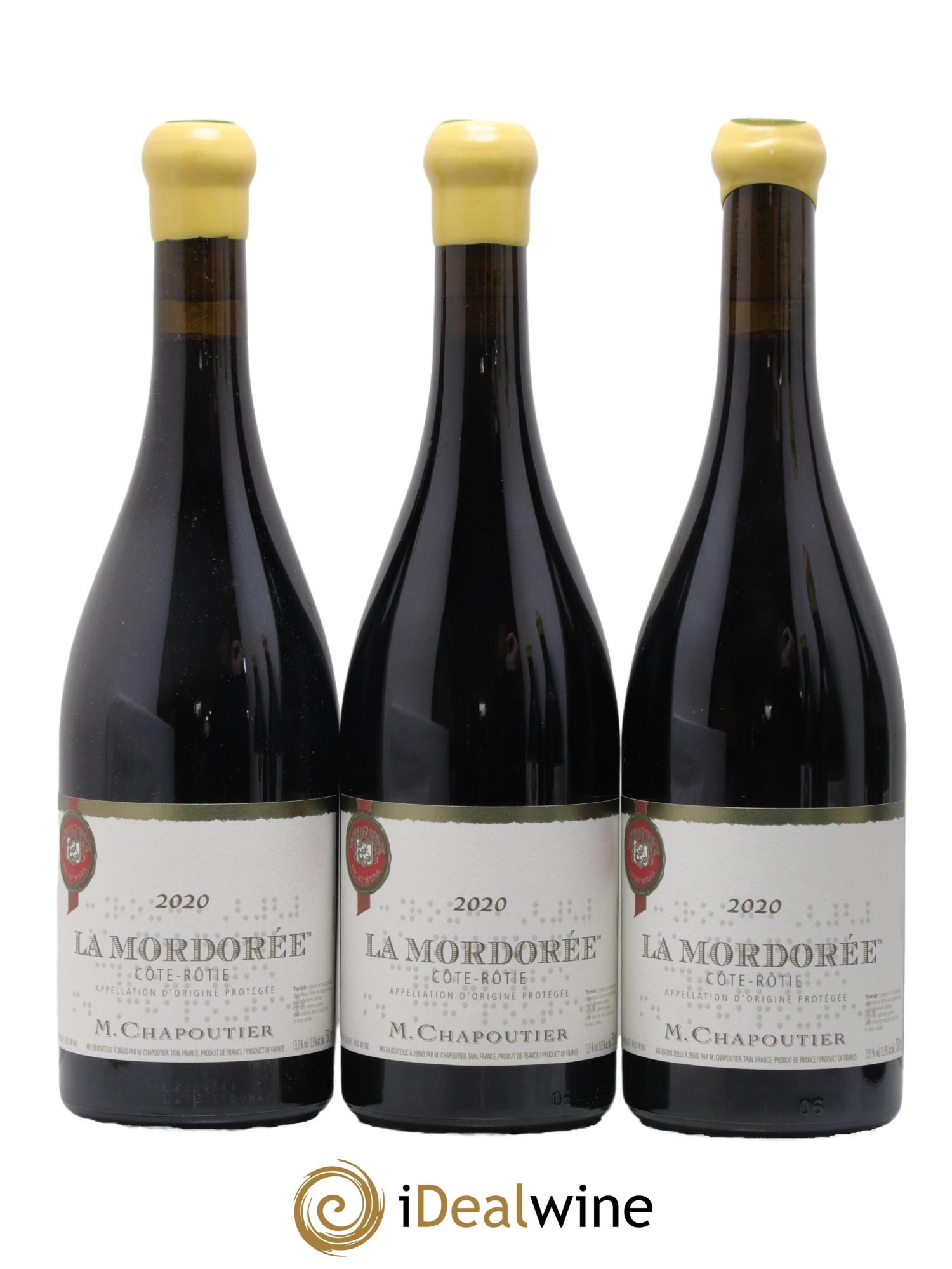 Côte-Rôtie La Mordorée Chapoutier 2020 - Lot de 6 bouteilles - 1