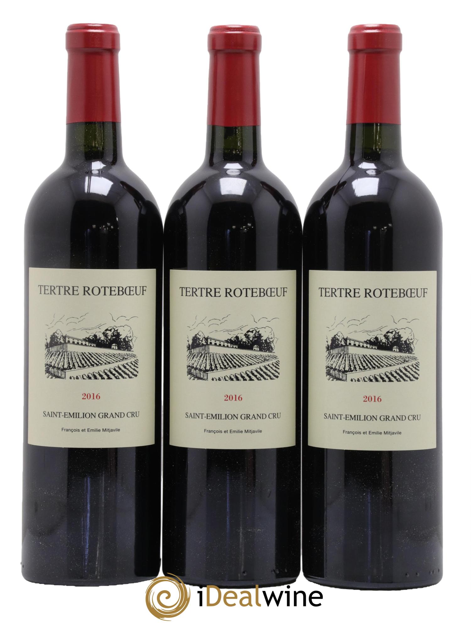 Château Tertre Roteboeuf 2016 - Lot of 6 bottles - 3